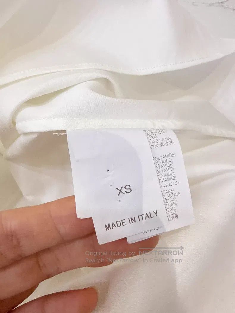 Brunello Cucinelli Brunello Cucinelli Fixed pearl printed white shirt, specia Size XS / US 0-2 / IT 36-38 - 6 Thumbnail