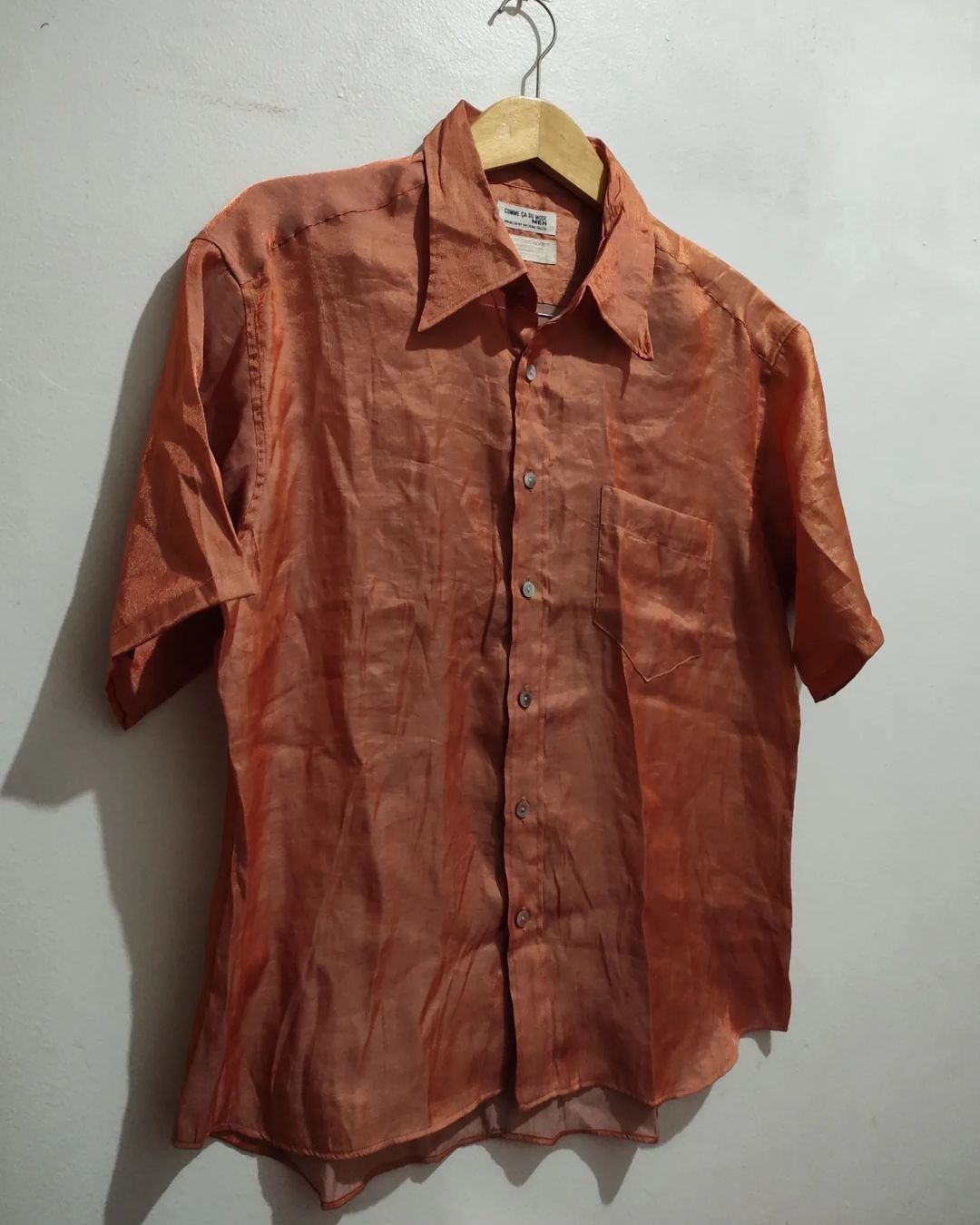 Comme Ca Ism × Japanese Brand Commecadumode Brik Red Vintage Shirt Size US M / EU 48-50 / 2 - 3 Thumbnail