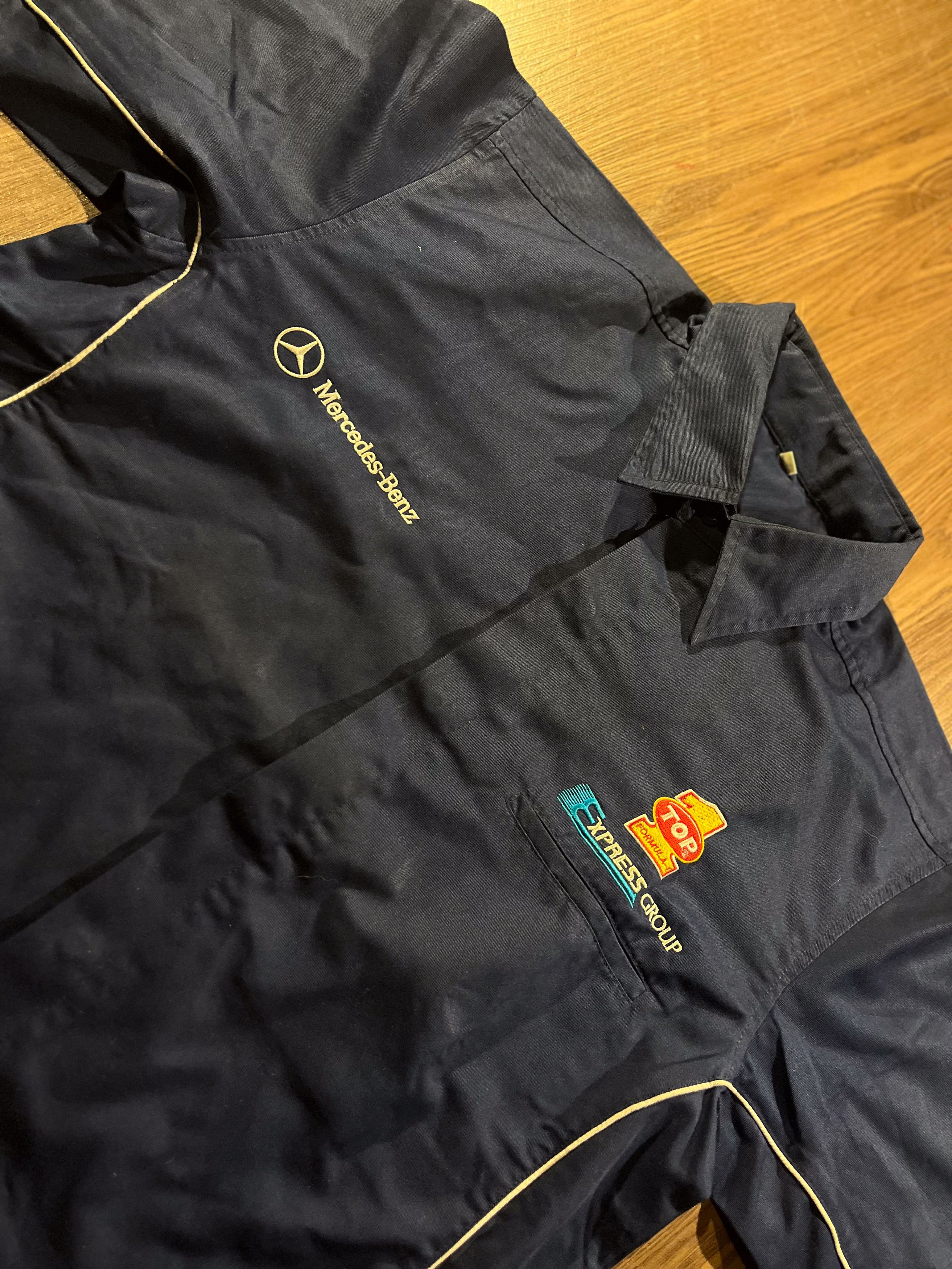Mercedes-Benz Mercedes Benz Top 1 Express Team Workshirt Size US M / EU 48-50 / 2 - 2 Thumbnail