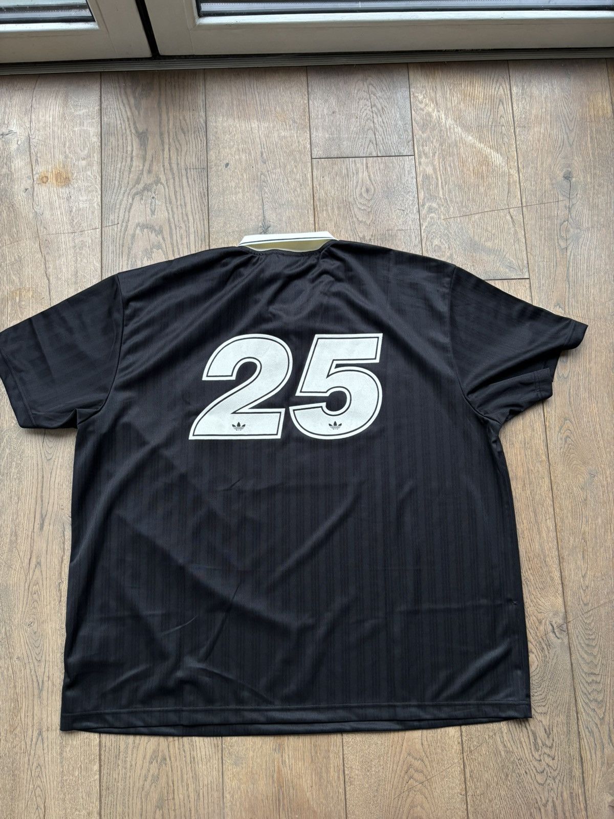 Adidas X Oasis Tour Jacquard Jersey Black XL Brand new