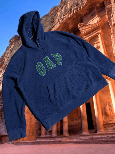 Gap × Vintage Vintage GAP Hoodie sweatshirt Size US XL / EU 56 / 4 - 1 Thumbnail