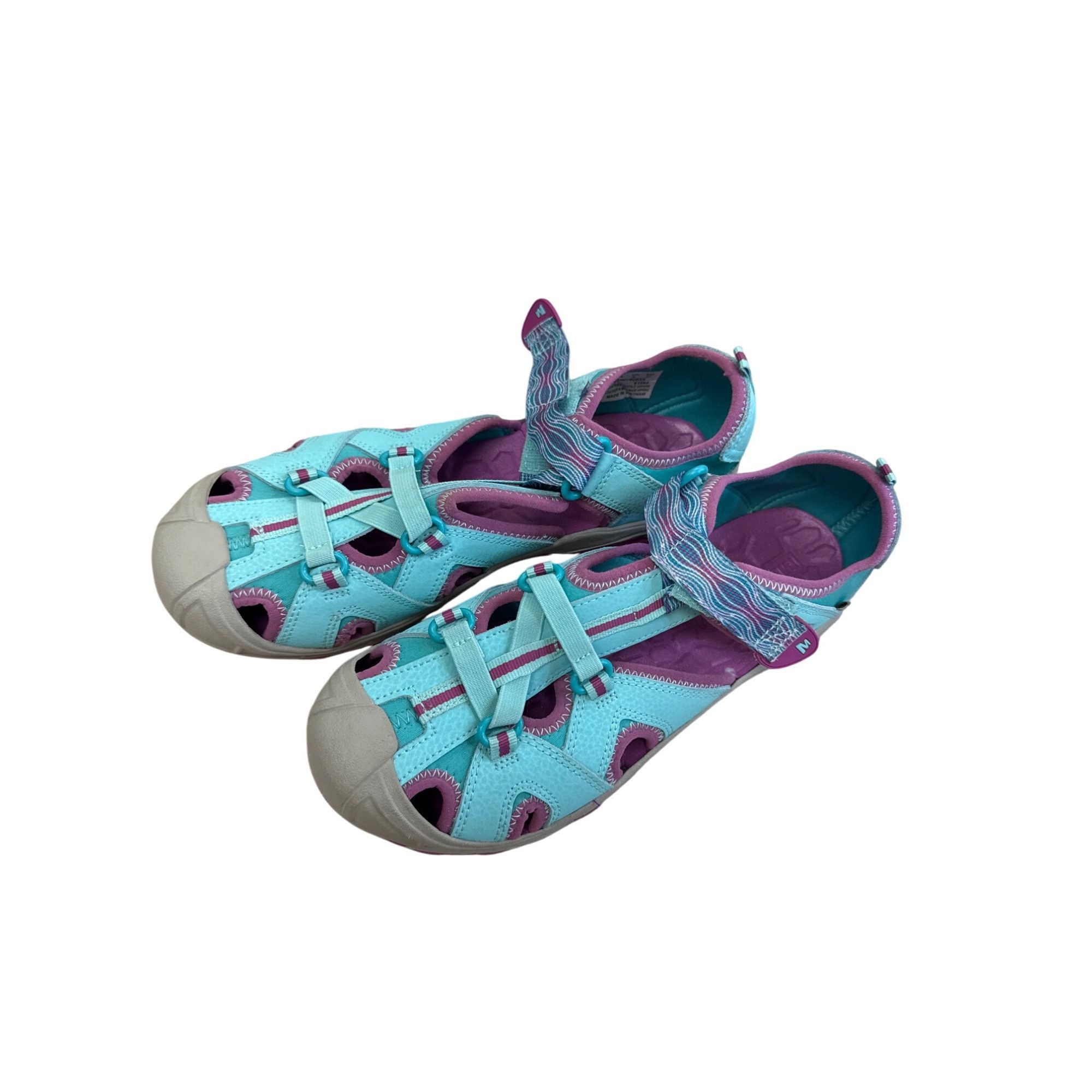 Merrell Merrell Hydro Womens Aqua Pink Hiking Water Sandals Size 6 S Size US 6 / IT 36 - 13 Thumbnail