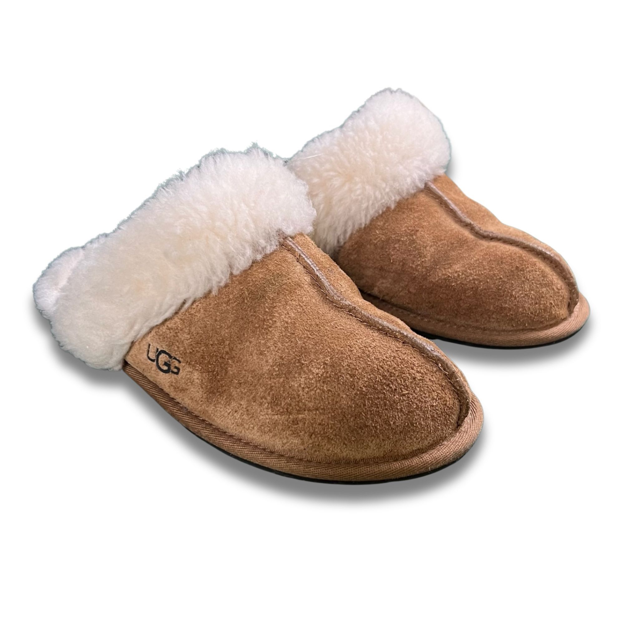 Ugg UGG Scuffette Ii Cozy Sheepskin Suede Home Slippers Chestnut Size US 6 / IT 36 - 5 Thumbnail