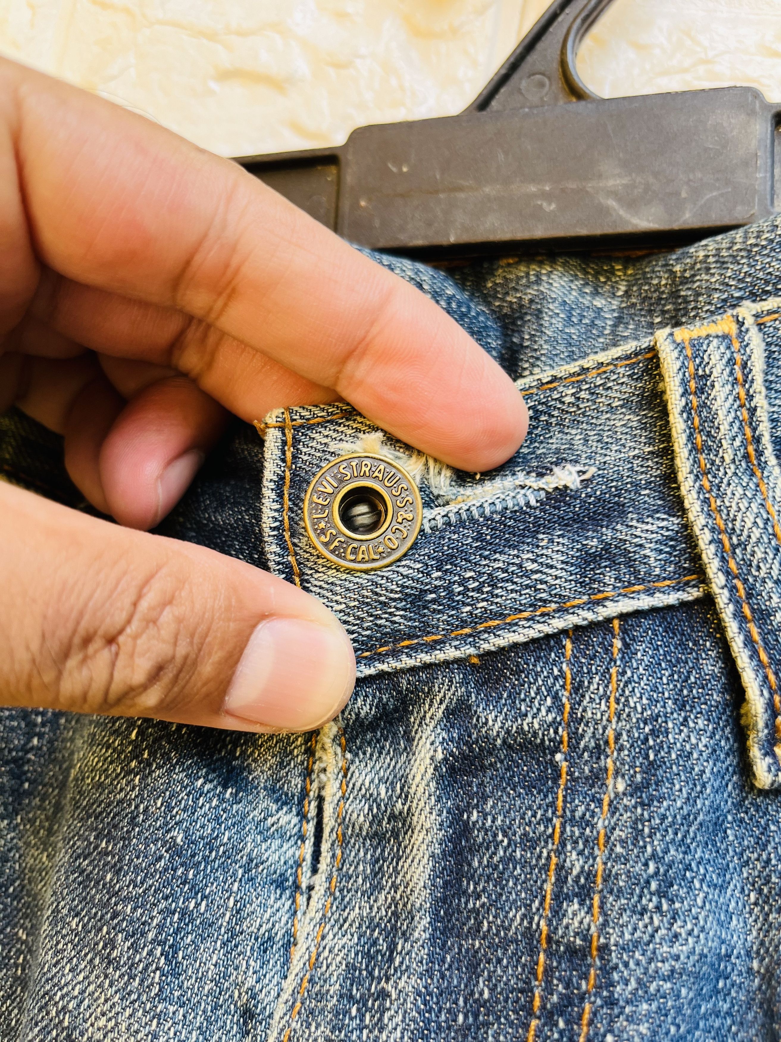 Levi's Vintage Clothing Vintage 50s Levis Reproduction Designer Fashion Style Size US 30 / EU 46 - 5 Thumbnail