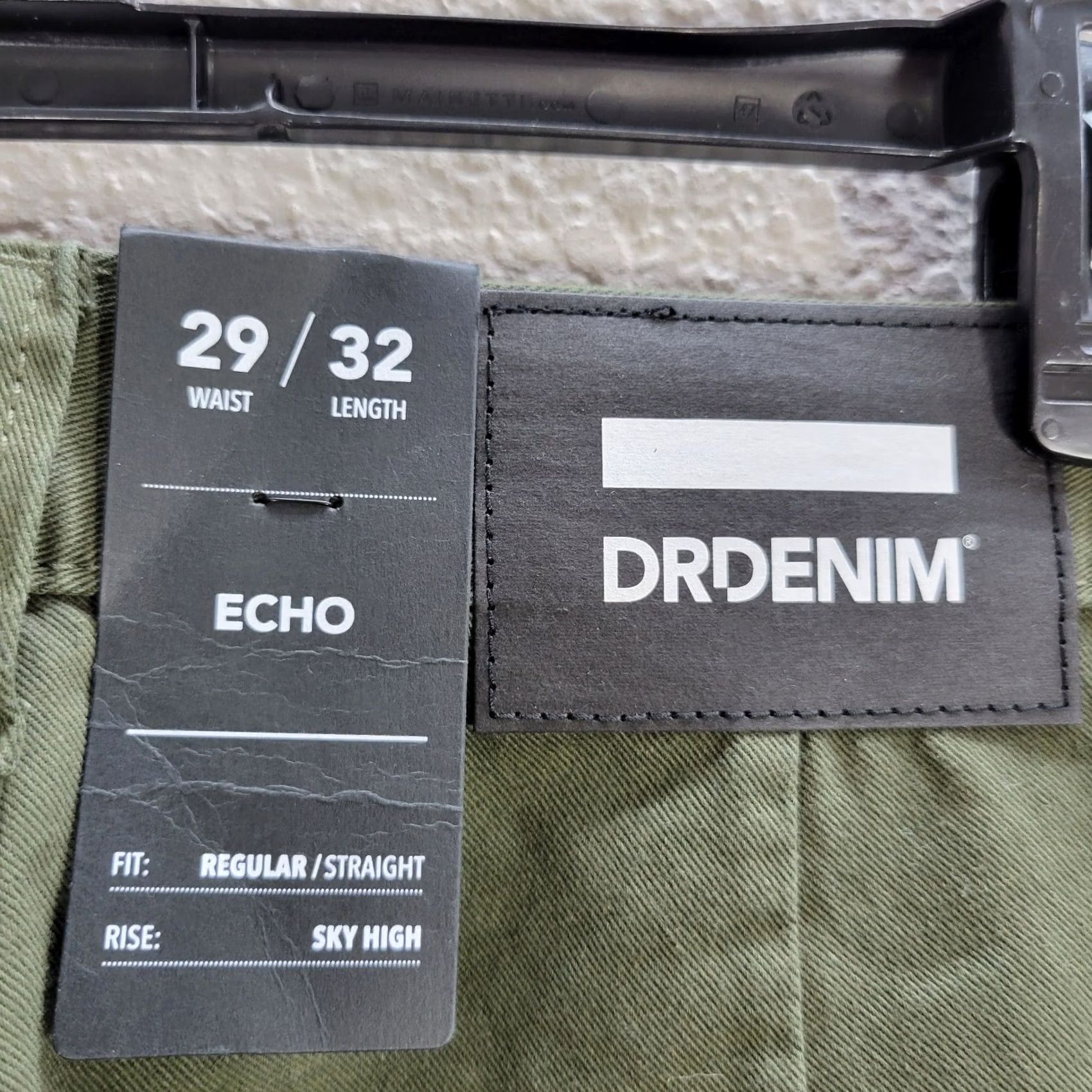 Vintage VINTAGE Echo DRDENIM Women's Cargo Pants Green Straight Regular 29 NWT Size 29" - 6 Thumbnail