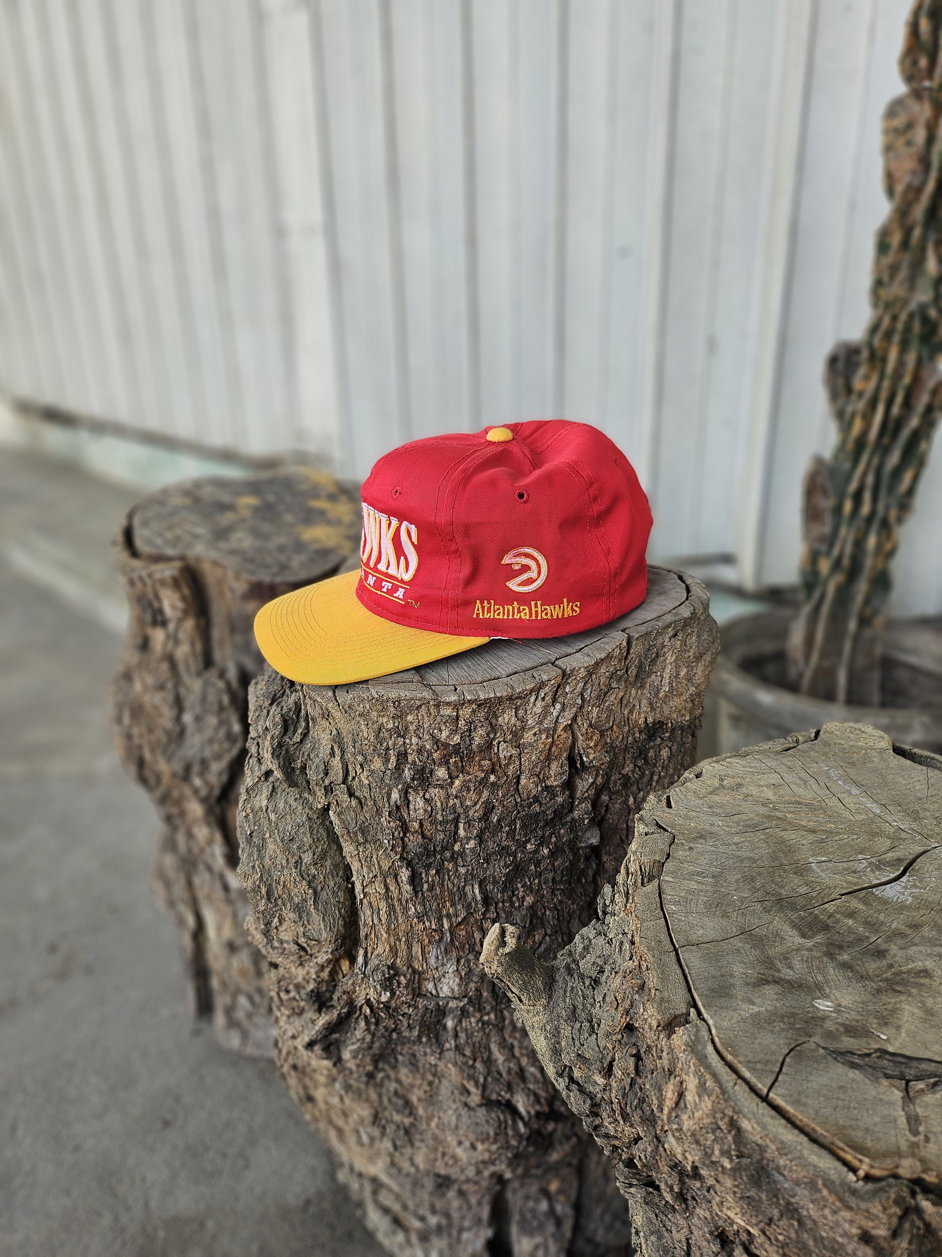 NBA Atlanta Hawks NBA Vintage Hat by YoungAn Size ONE SIZE - 2 Thumbnail