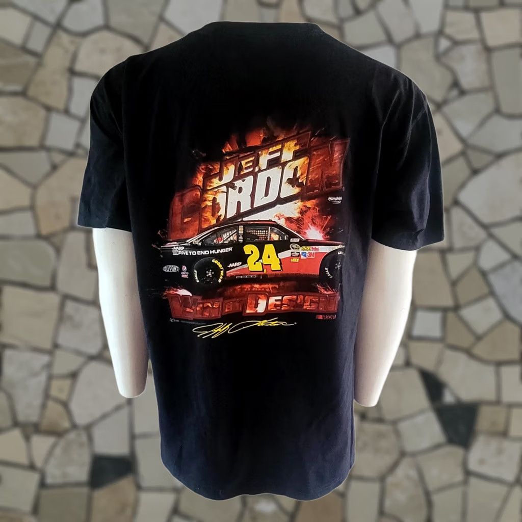 Chase Authentics VINTAGE Jeff Gordon NASCAR T-Shirt XL Chase Authentics Lead by Example #24 Chevy Impala Mens Size US XL / EU 56 / 4 - 1 Thumbnail