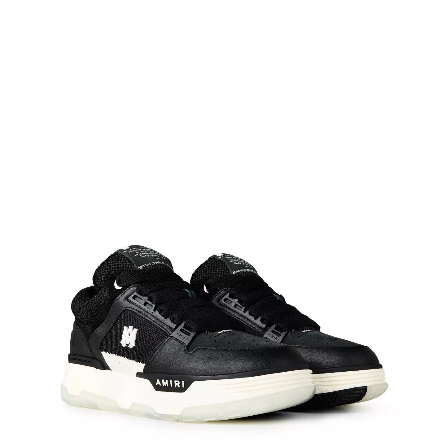 Amiri o1g2r1mq0426 MA-1 High Top Trainers in Black Size US 8 / EU 41 - 4 Thumbnail
