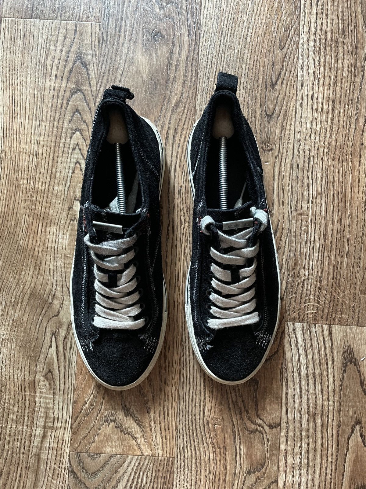 Represent Clo. Represent Alpha Low Black shoes rare Size US 11 / EU 44 - 3 Thumbnail
