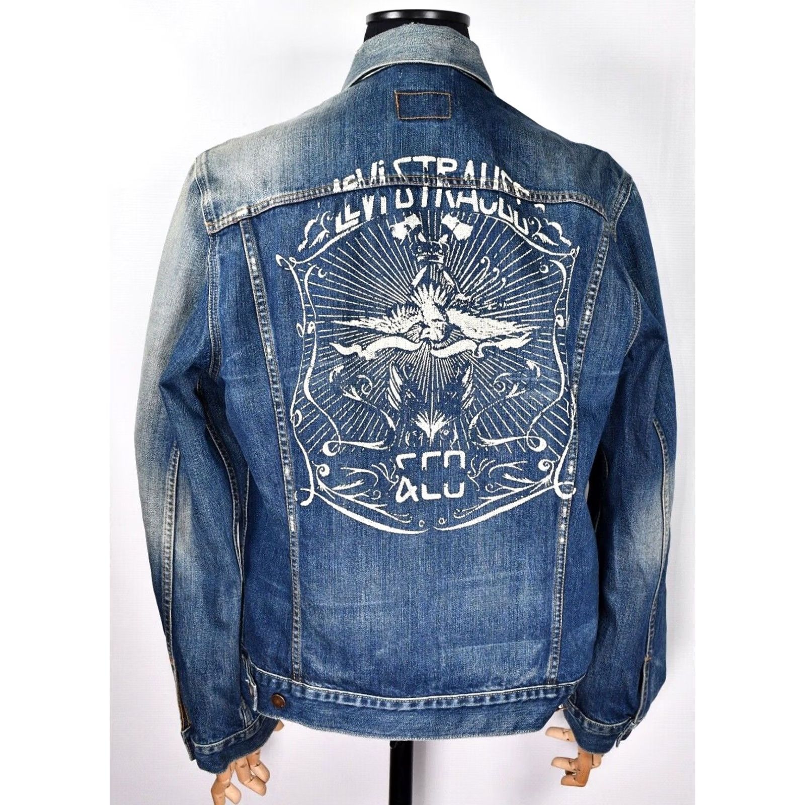 Levi's Levi's 70500 Denim Jacket XL Men’s Trucker 90s Vintage Style Blue Casual Regular Fit Shirt Size US XL / EU 56 / 4 - 2 Thumbnail