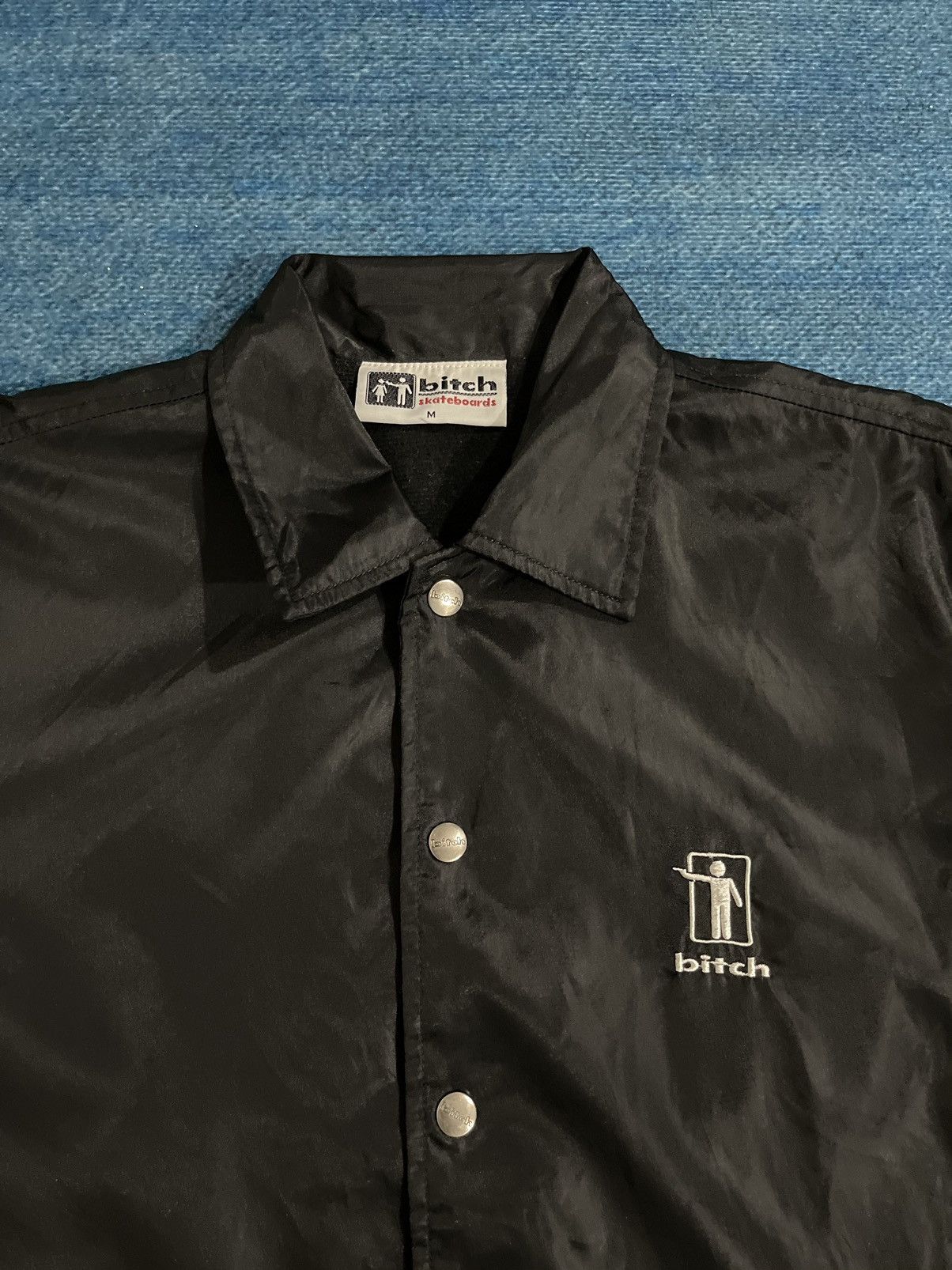 Public Housing Skate Team × Vintage × Welcome Skateboards Vintage Bitch Skateboard Coach Jacket Size US M / EU 48-50 / 2 - 5 Thumbnail