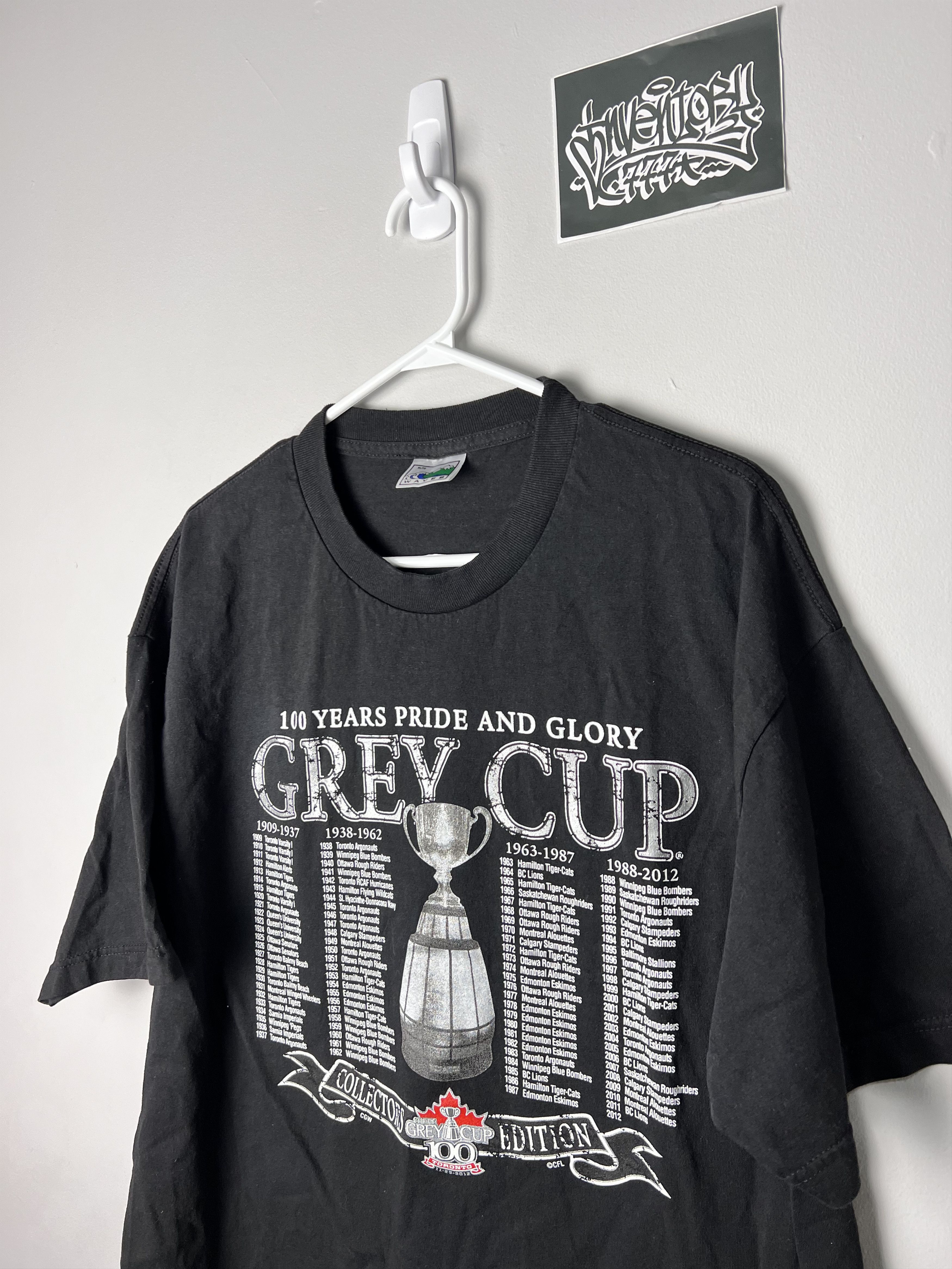 NHL Vintage NHL Grey Cup Tee Size US XL / EU 56 / 4 - 2 Thumbnail