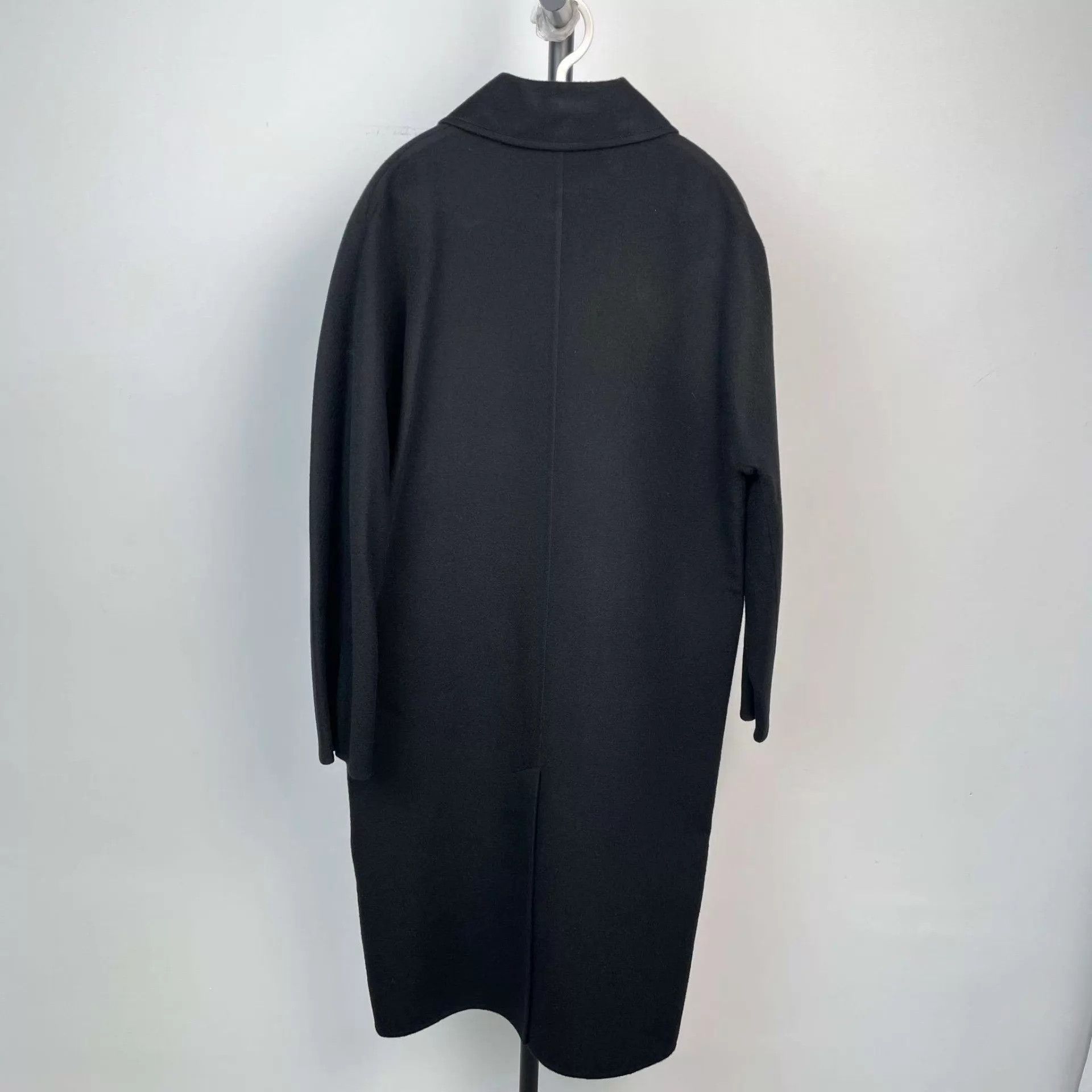Hermes Hermès Overcoat Black 34 95 New Size XS / US 0-2 / IT 36-38 - 2 Thumbnail