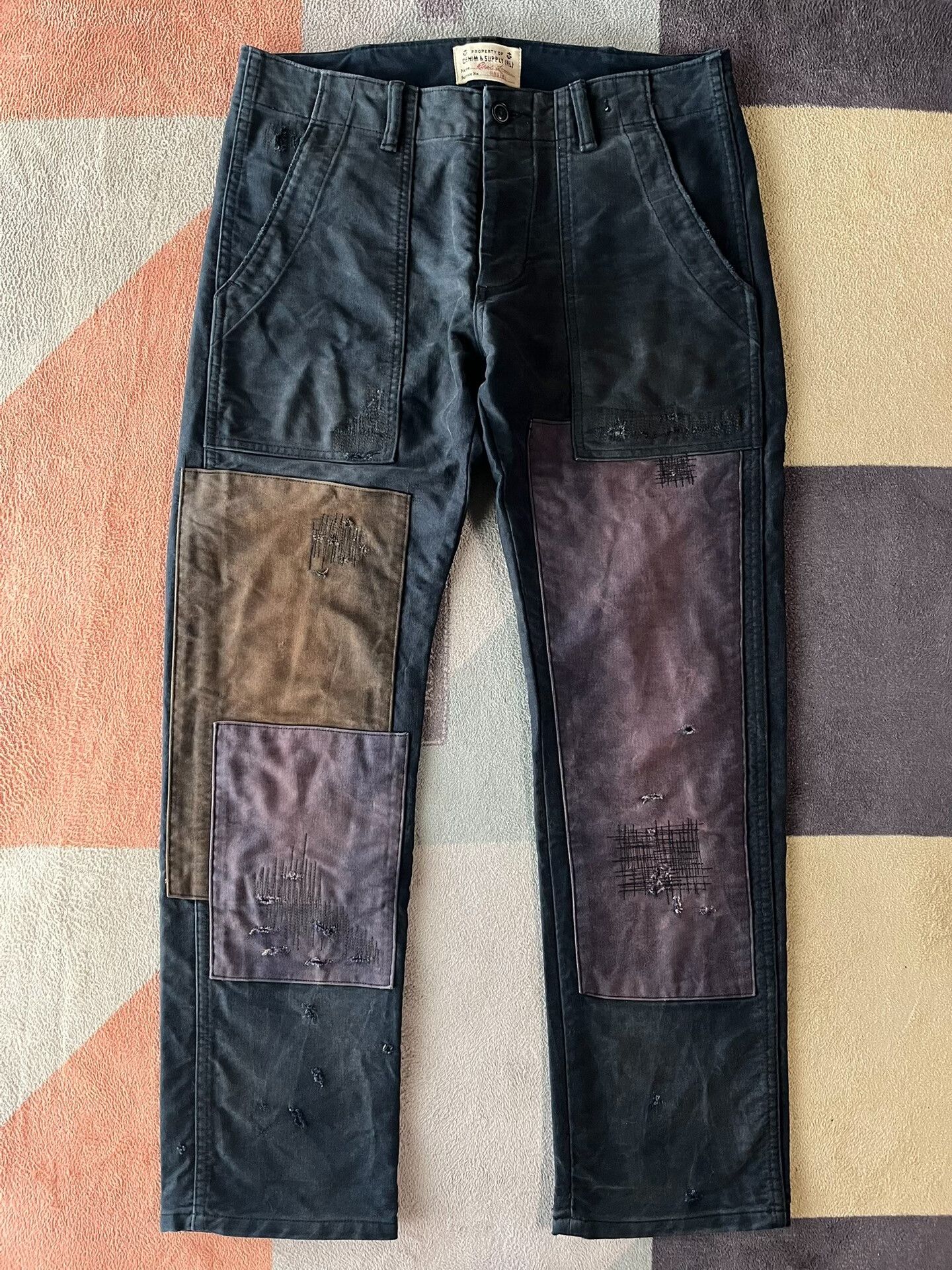Denim & Supply Ralph Lauren Ralph Lauren DS Denim Supply Patch Military Pants Size US 30 / EU 46 - 1 Thumbnail