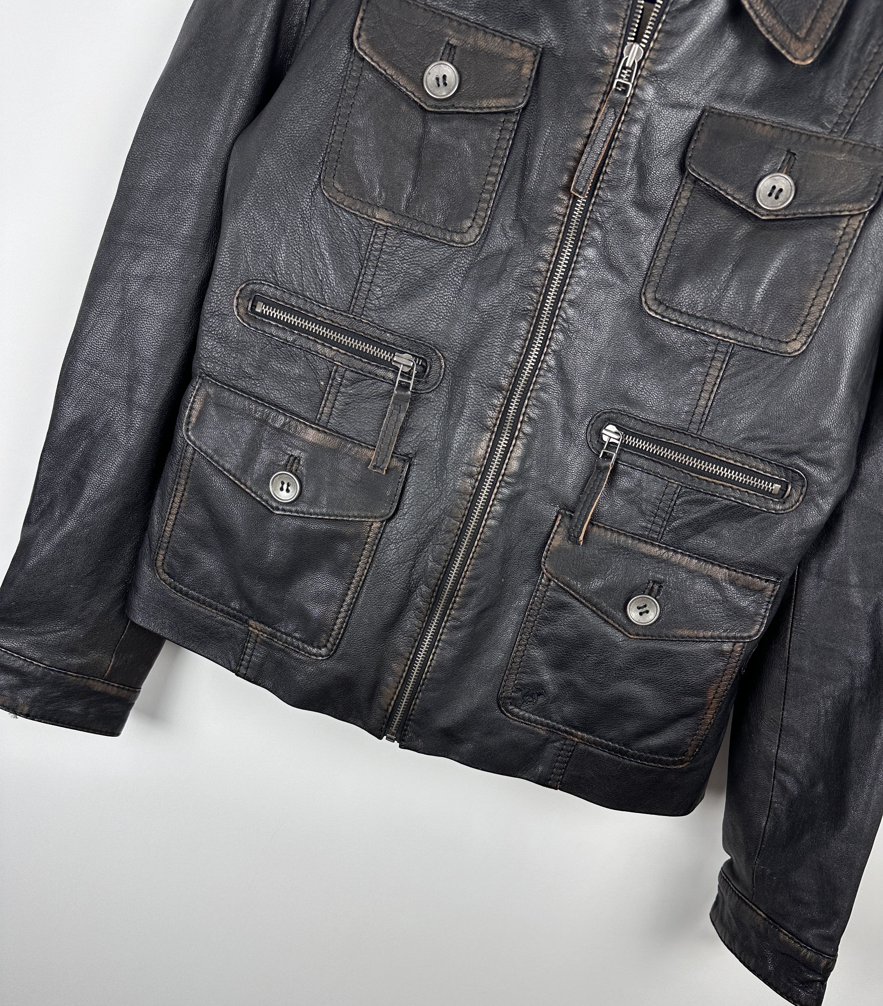 Mustang Vintage Mustang women leather jacket Size M / US 6-8 / IT 42-44 - 5 Thumbnail