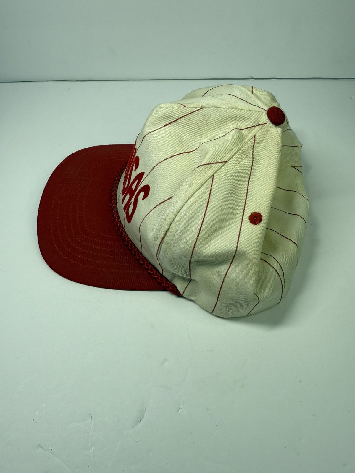 Other Vintage Arkansas Pinstripe Snapback Cap Size ONE SIZE - 4 Thumbnail