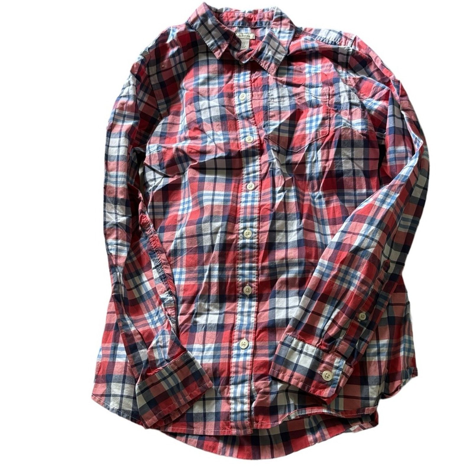 L.L. Bean L.L. Bean’s Women’s Plaid Shirt Size XS / US 0-2 / IT 36-38 - 1 Thumbnail