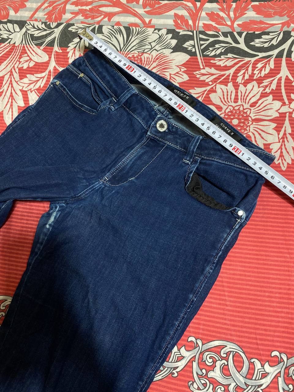 Guess × Vintage Guess Vintage Denim Pants Blue Jeans 90s SKINNY MID Size US 34 / EU 50 - 12 Thumbnail