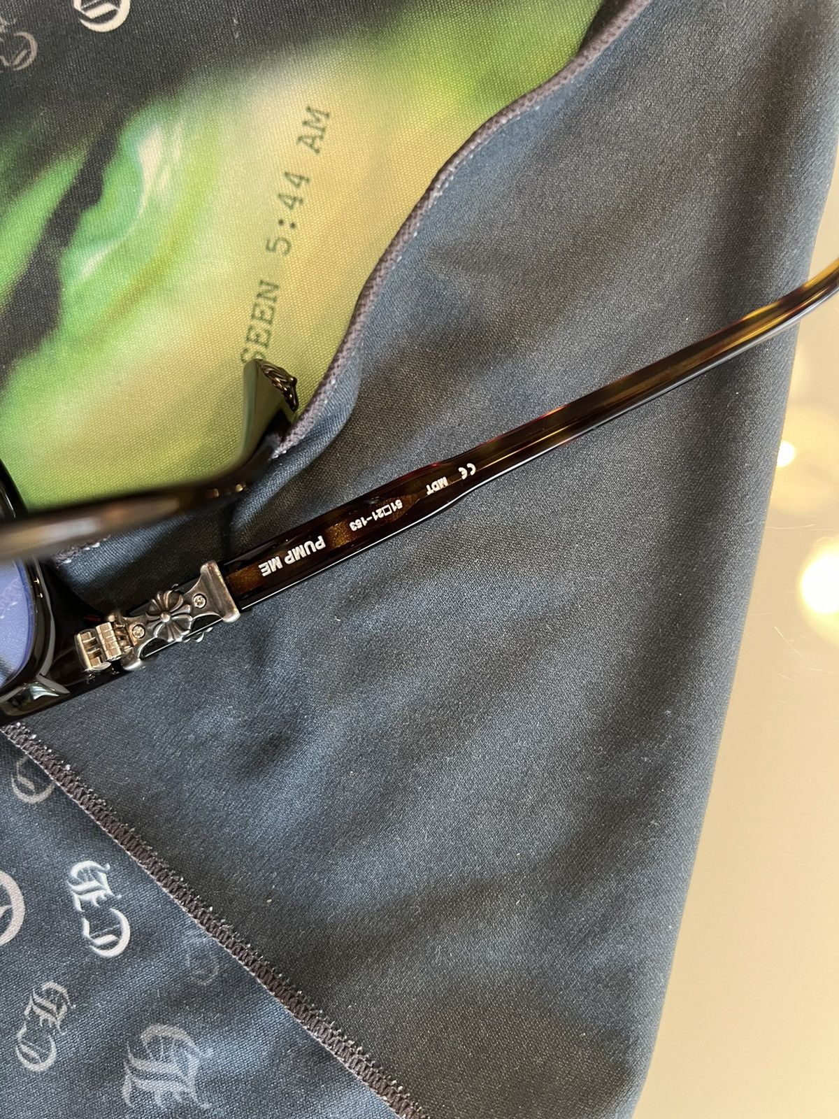 Chrome Hearts Chrome Hearts Midnight Glasses “Pump Me” Size ONE SIZE - 17 Thumbnail