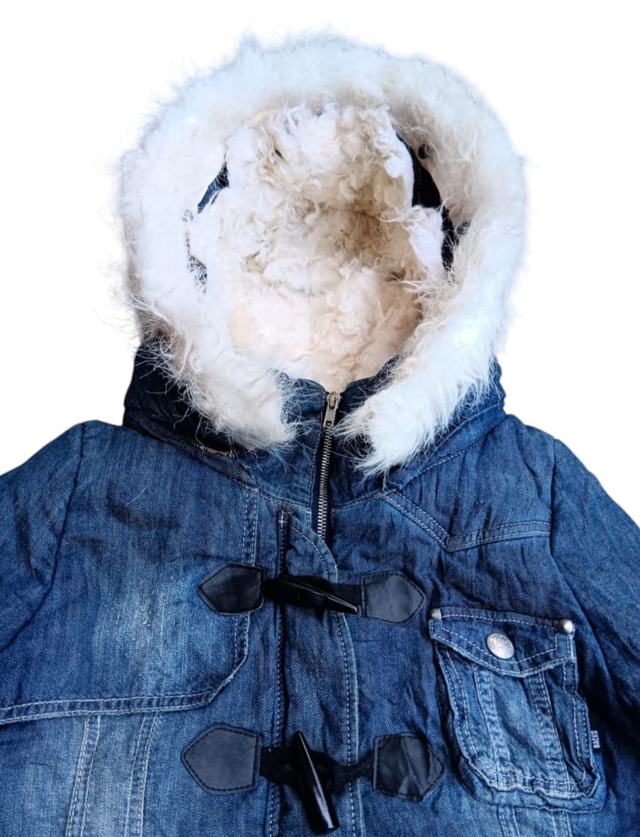Hysteric Glamour Backs japan fur hoodie denim jacket Size US M / EU 48-50 / 2 - 4 Thumbnail