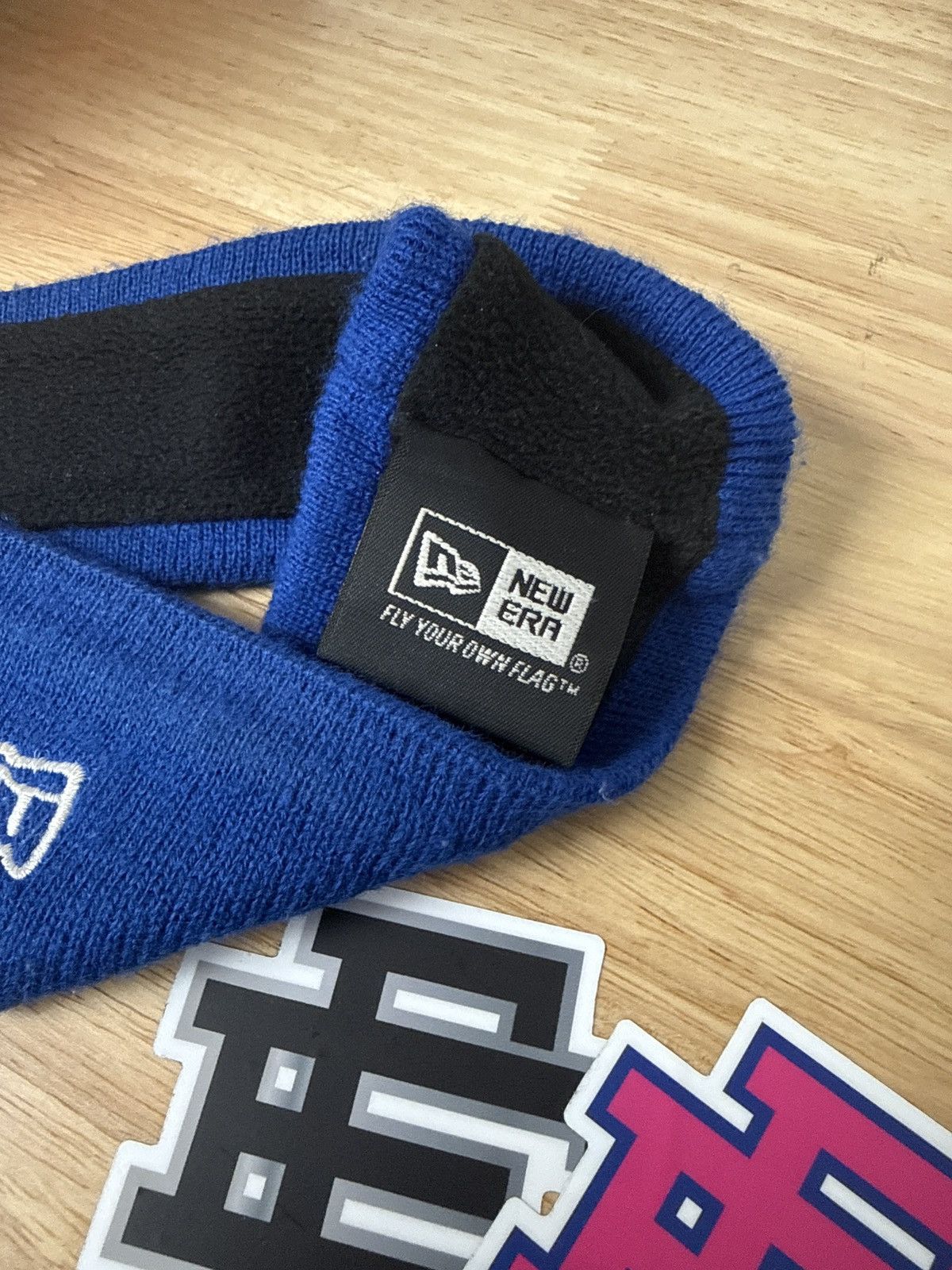 Supreme Supreme New Era Blue Sweatband Size ONE SIZE - 4 Thumbnail