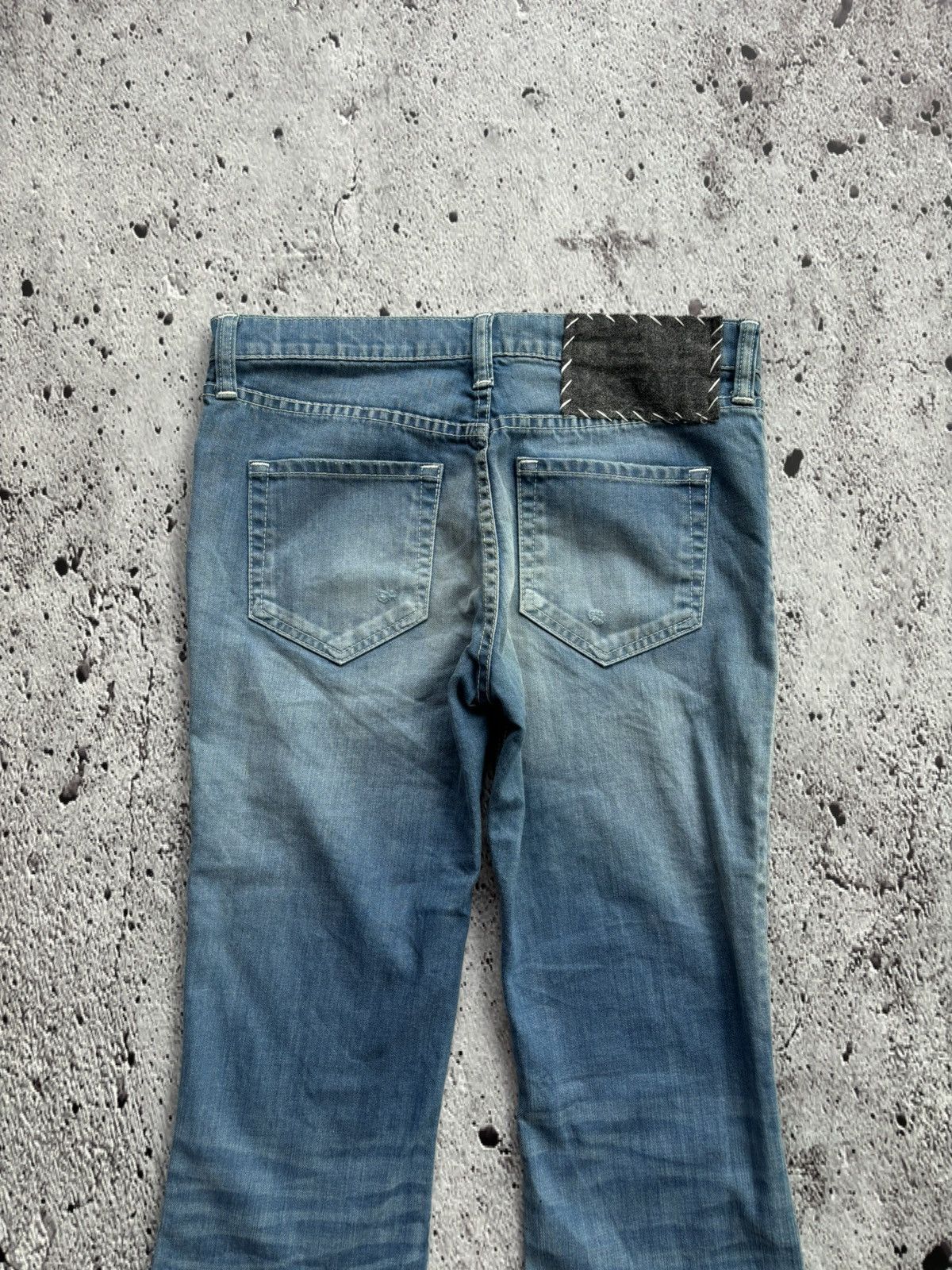 Tornado Mart Japanese Flare jeans ca r.h Vintage jeans Size 29" - 3 Thumbnail