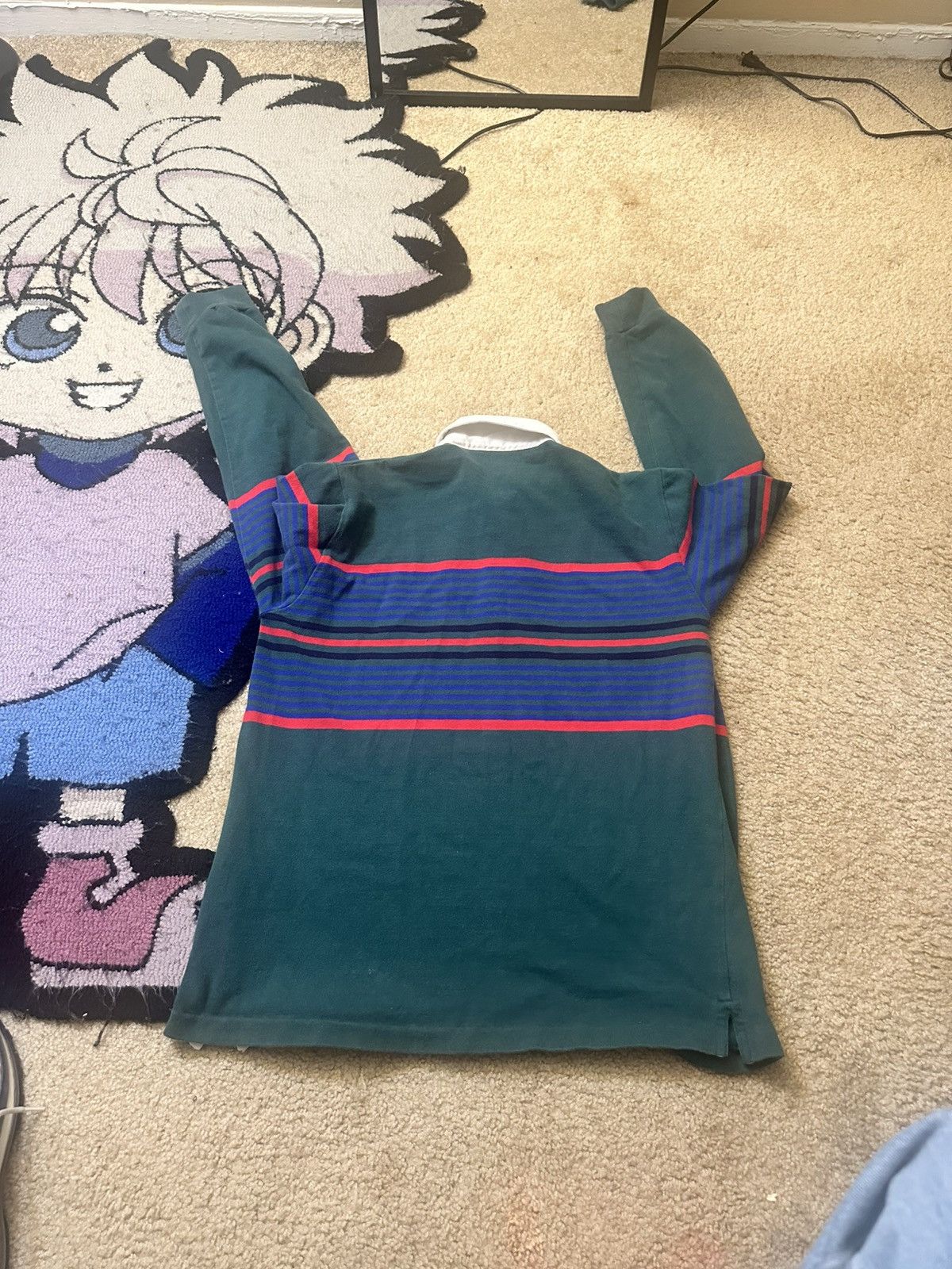 Steeplechase Long sleeve polo Size US L / EU 52-54 / 3 - 2 Thumbnail