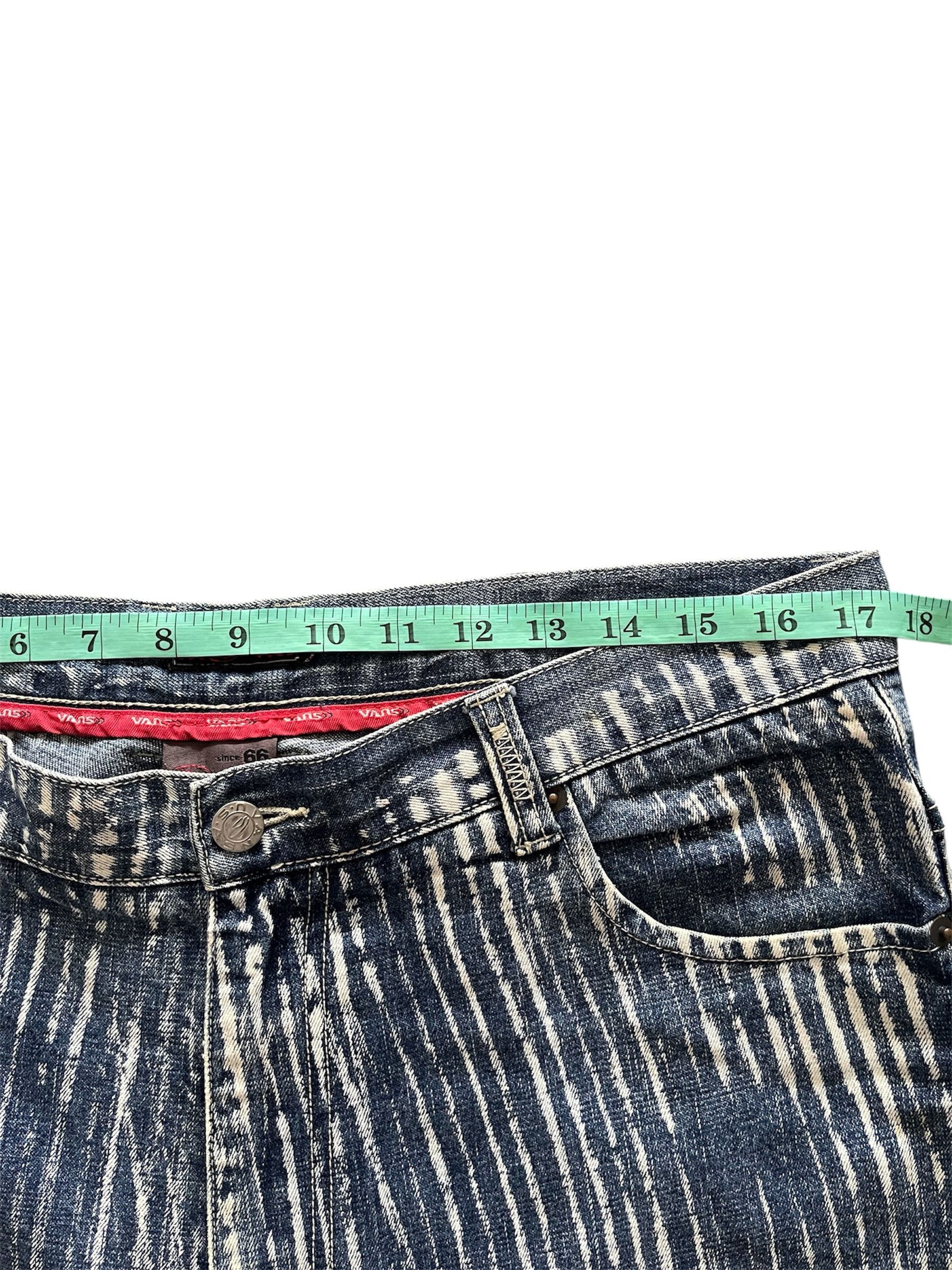 JNCO × Jordan Brand × Vans Vtg 90s Vans Jord Wide Leg Baggy Double Pocket Knee Lines Size US 34 / EU 50 - 10 Thumbnail