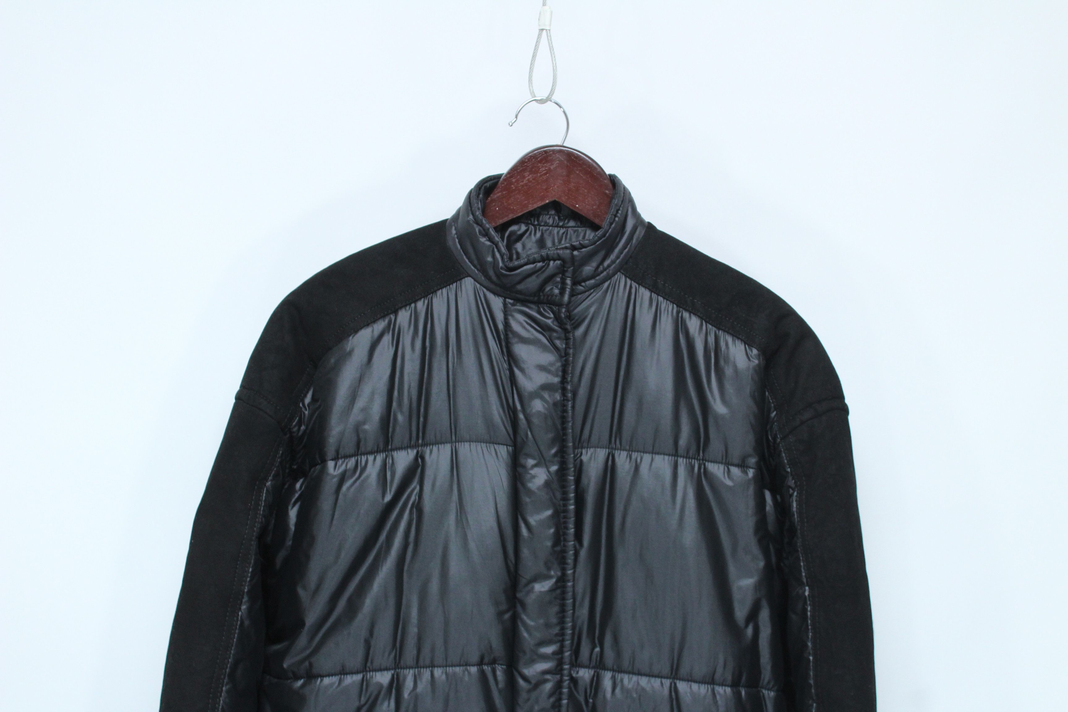 Haider Ackermann FW19 Haider Ackermann Quilted Nylon Suede Panel Jacket Sz 34 Size XS / US 0-2 / IT 36-38 - 7 Thumbnail