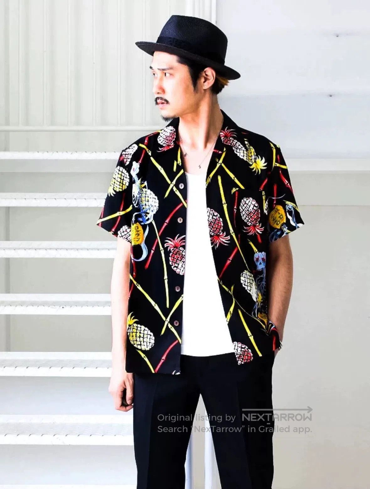Wacko Maria Wacko Maria 17SS Wolfs Head Hawaiian Shirt. Size US L / EU 52-54 / 3 - 6 Thumbnail