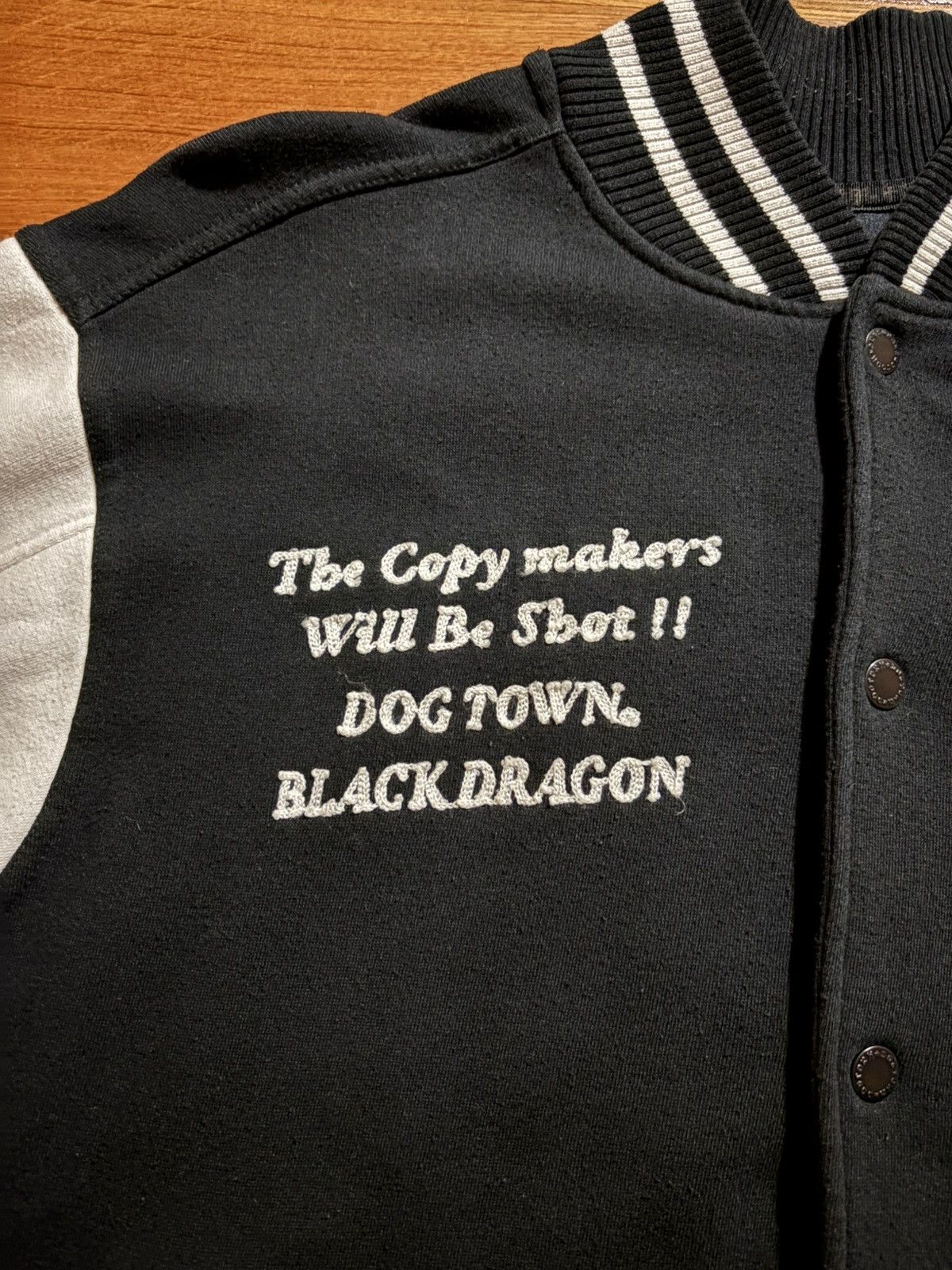 Vintage Dogtown Black Dragon Varsity Jacket Size US XL / EU 56 / 4 - 4 Thumbnail