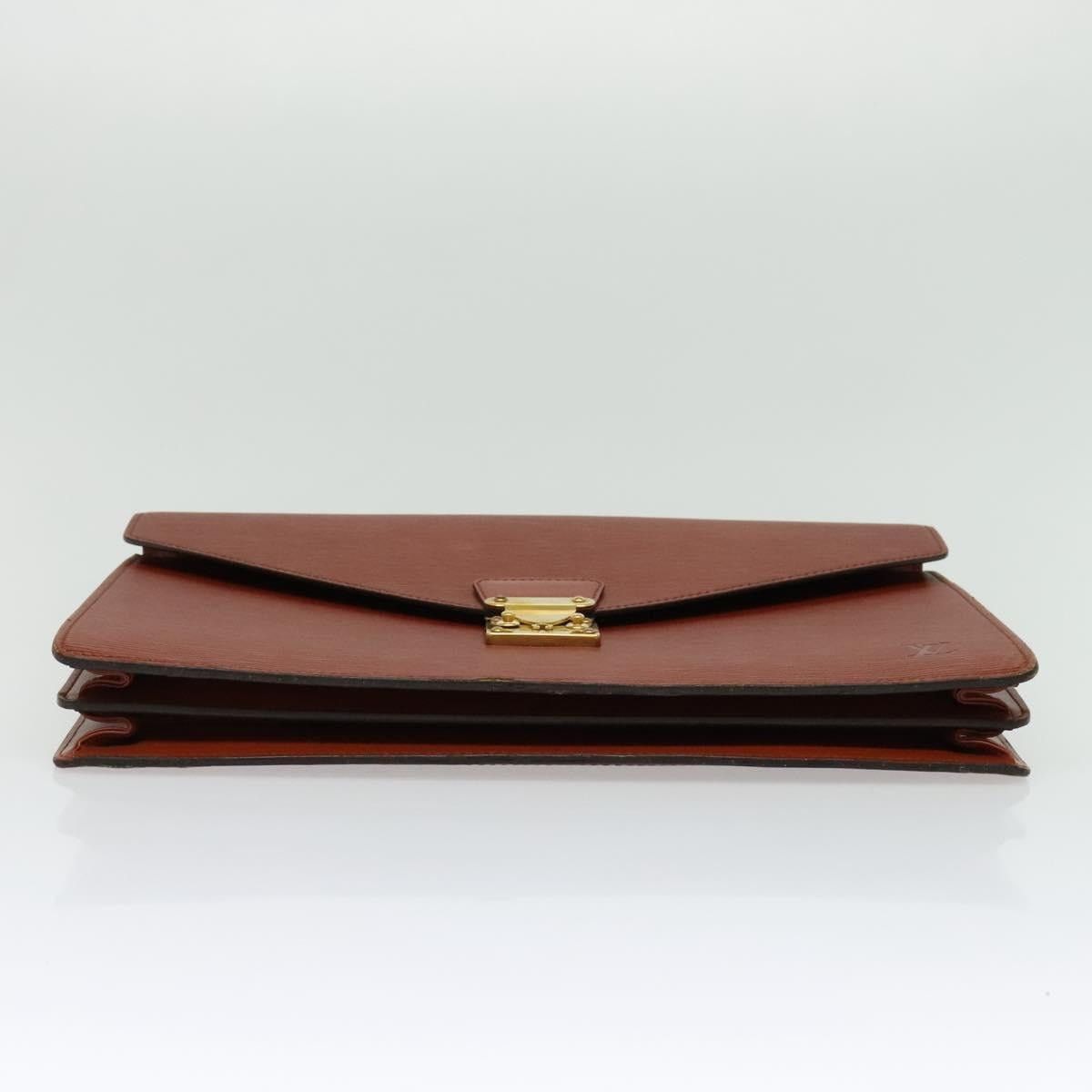 Louis Vuitton LOUIS VUITTON Epi Serviette Conseiller Briefcase Brown Size ONE SIZE - 9 Thumbnail