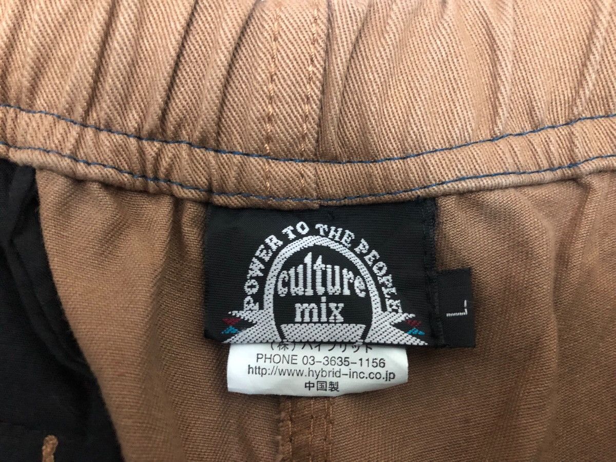 Japanese Brand DOPE 🔥 POWER TO THE PEOPLE OUTDOOR QUATER PANTS 2 TONE RARE Size US 35 - 9 Thumbnail