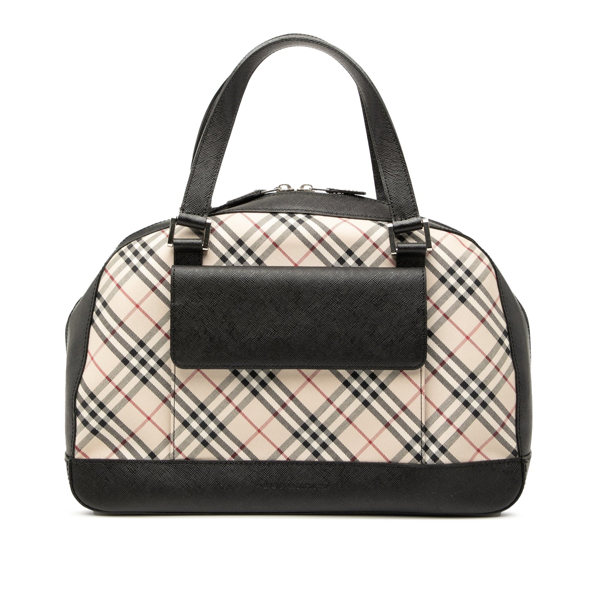 Burberry Nova Check Canvas Handbag Size ONE SIZE - 1 Thumbnail