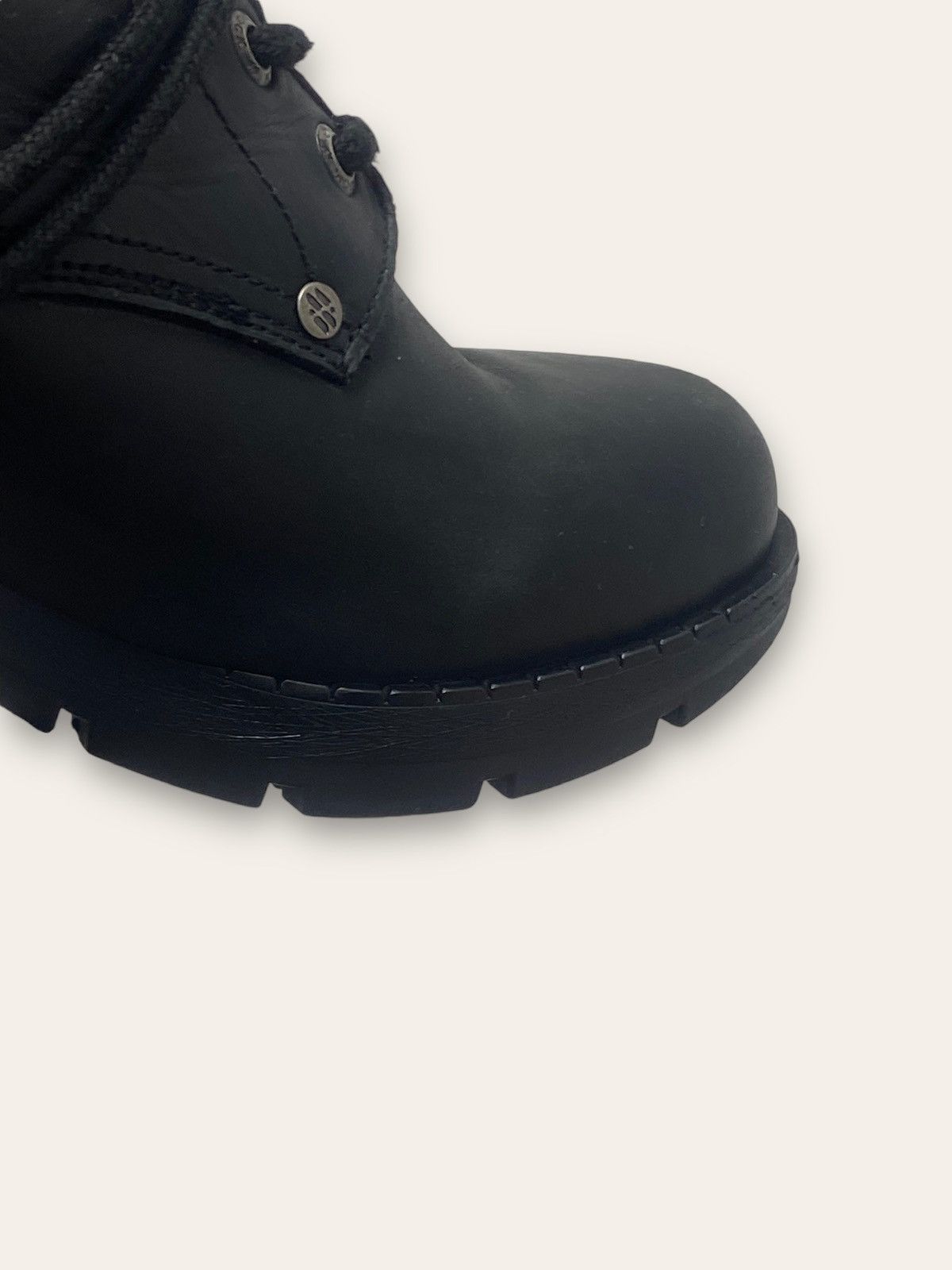New Rock Vintage NEW ROCK Heels High Top Leather Skin Black Boots Size US 10 / IT 40 - 14 Thumbnail