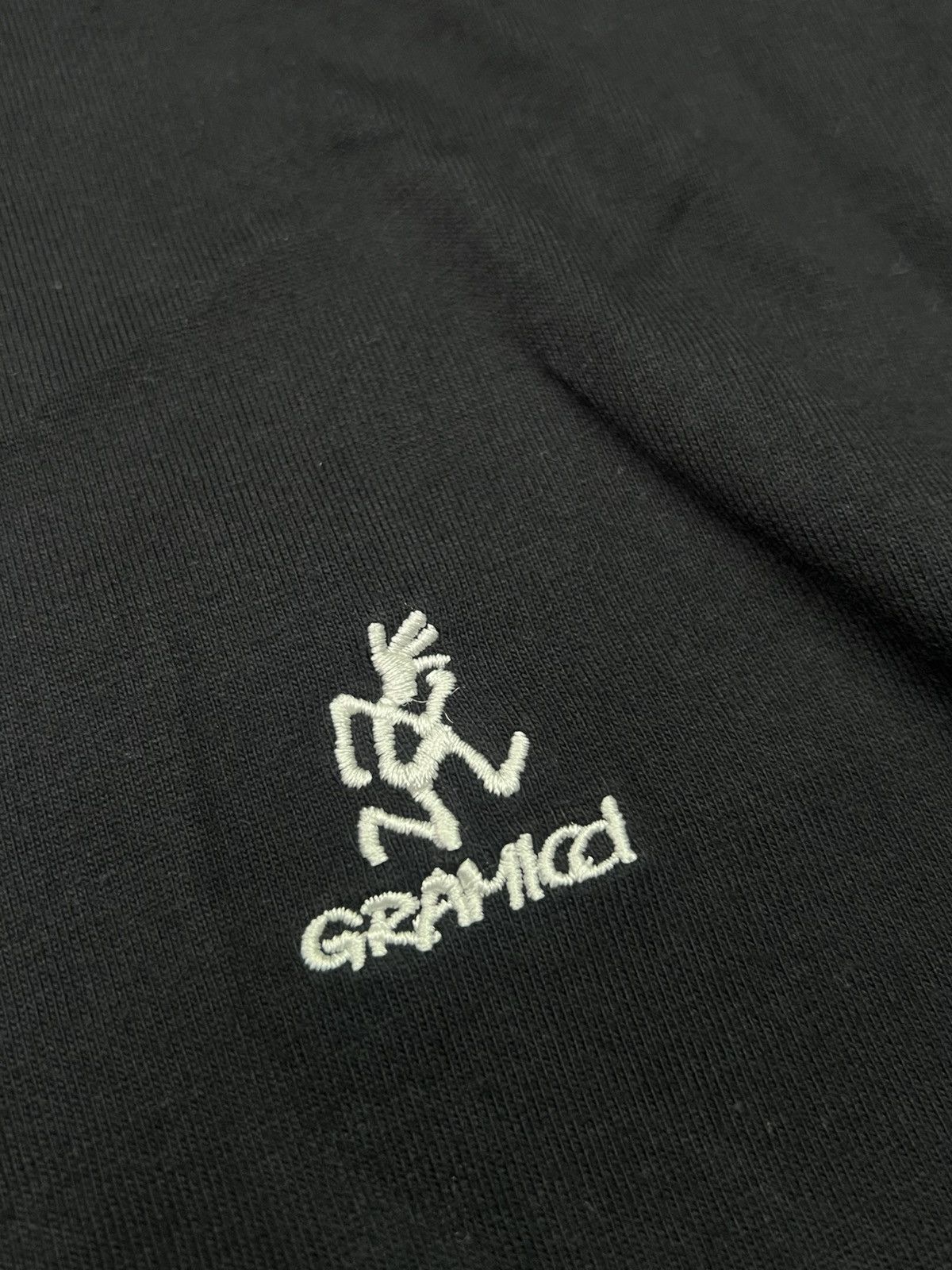 Gramicci Gramicci Big Logo Black Basic T-Shirt Size US S / EU 44-46 / 1 - 6 Thumbnail