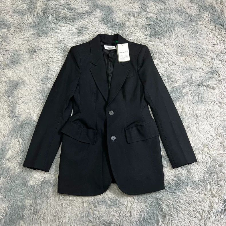 Balenciaga Balenciaga Black Formal Blazer Jacket - dmc Size US XS / EU 42 / 0 - 1 Thumbnail