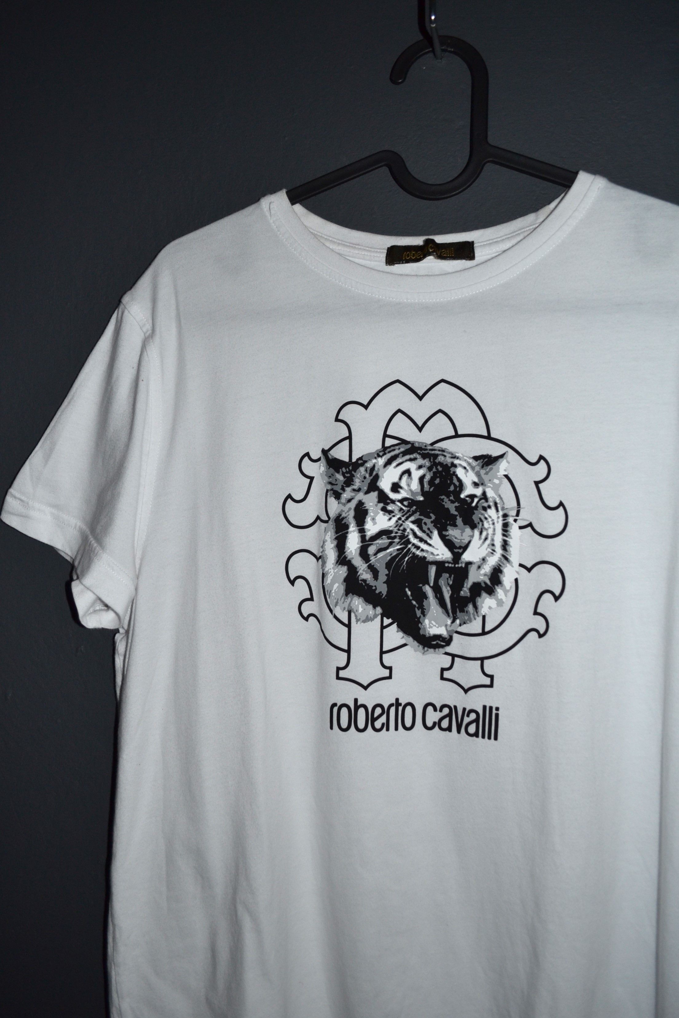 Roberto Cavalli Roberto Cavalli T-shirt with Jaguar logo and print M Size US M / EU 48-50 / 2 - 3 Thumbnail