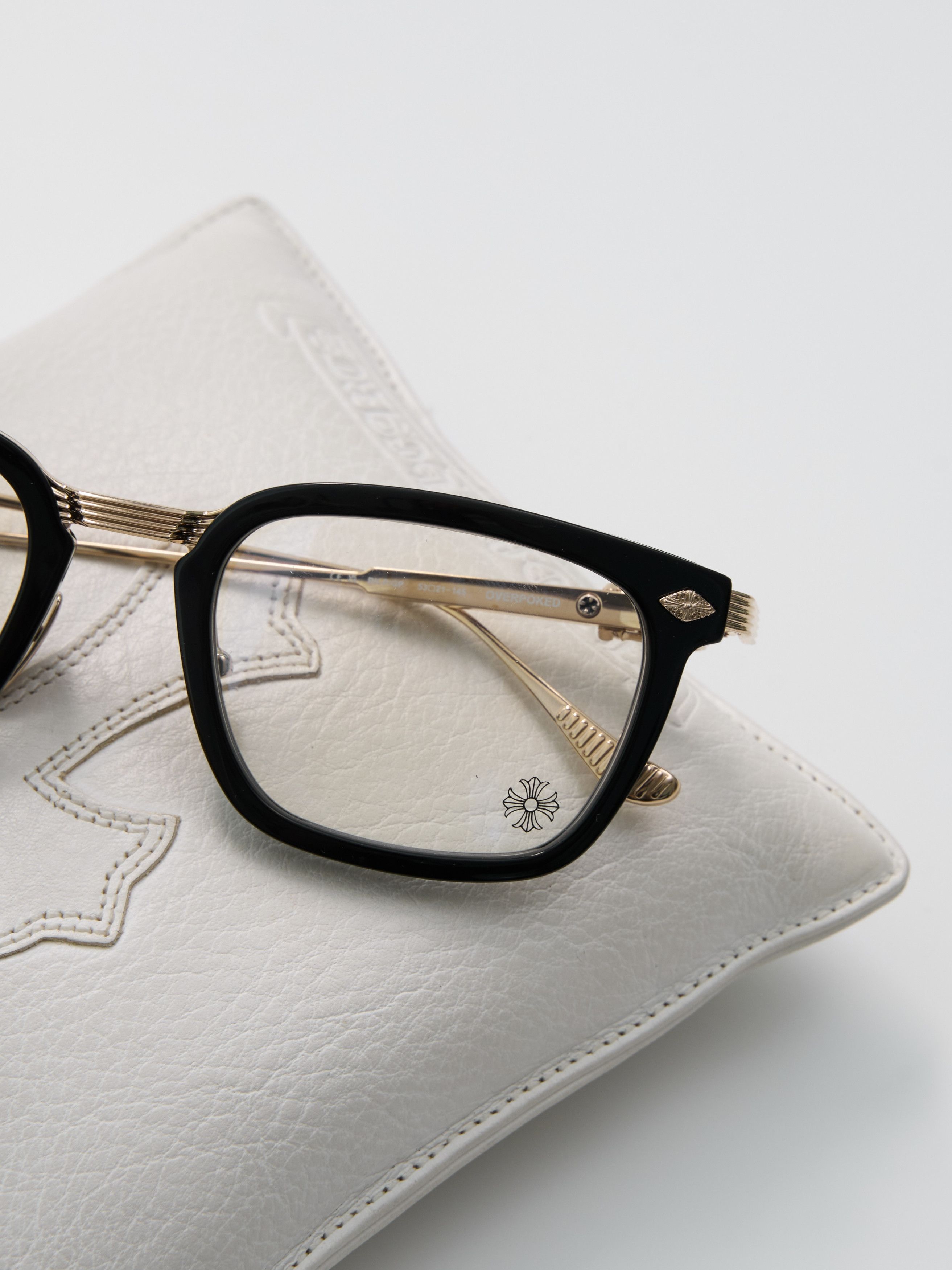 Chrome Hearts CHROME HEARTS OVERPOKED BLACK PLASTIC/GOLD PLATED Size ONE SIZE - 11 Thumbnail