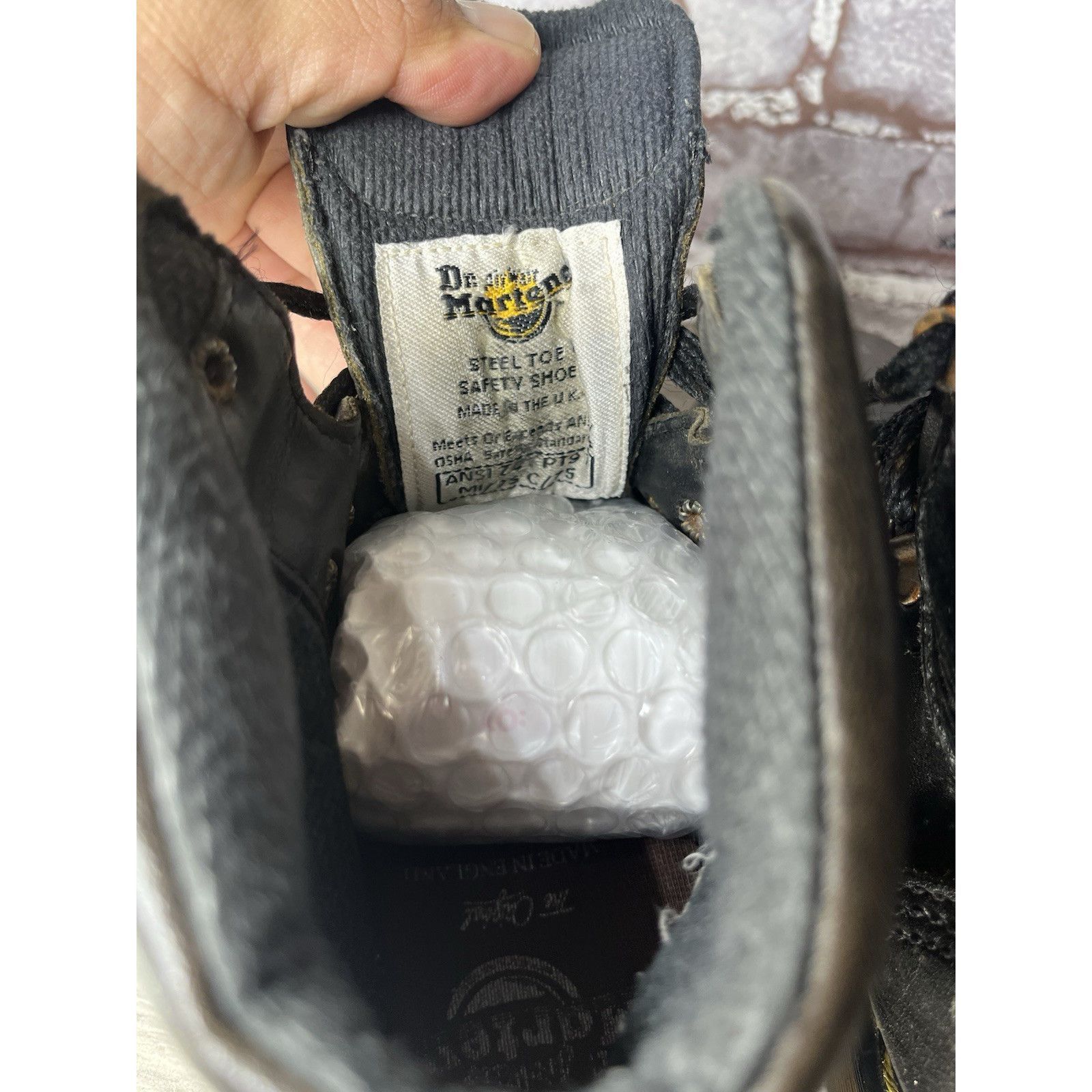 Dr. Martens Vintage Docs Dr. Martens Doc 7735 Combat Black Boots Women’s Size US 5 / IT 35 - 16 Thumbnail