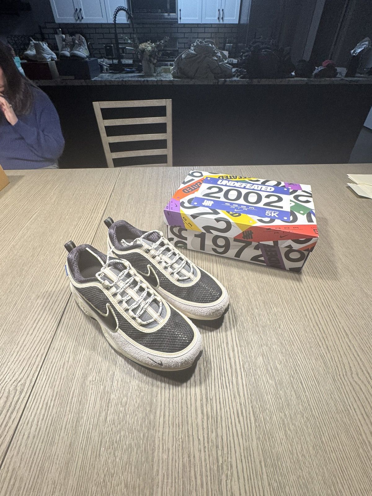 Nike × Undefeated Nike x Undefeated Spiridon Phantom Size US 11.5 / EU 44-45 - 8 Thumbnail