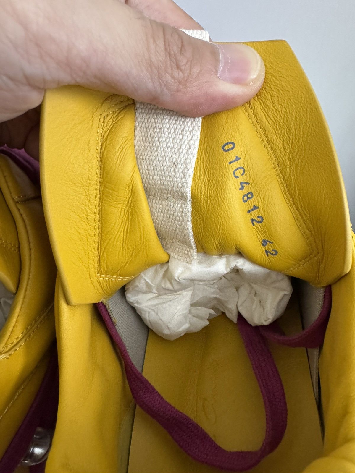 Rick Owens RICK OWENS LEATHER LEMON MEGA LACE GETH RUNNERS Size US 9 / EU 42 - 9 Thumbnail