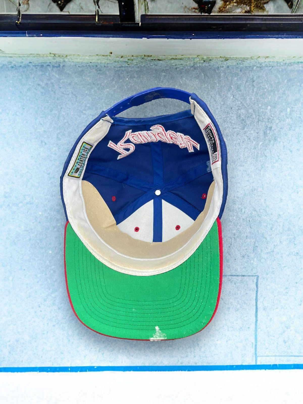 Sports Specialties × Vintage 1990’s New York Rangers Vintage Sports Specialties Snapback Size ONE SIZE - 6 Thumbnail