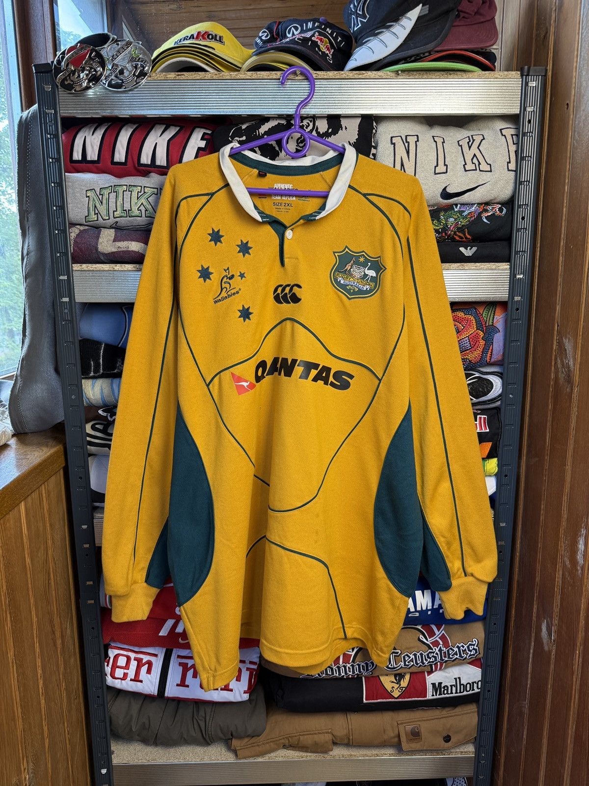 Canterbury of New Zealand Canterbury Of New Zealand : Rugby Union Australia Qantas Size US XXL / EU 58 / 5 - 1 Thumbnail