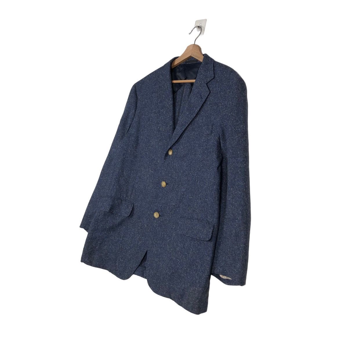 Burberry 🔥Vintage Wool Work Jacket Burberry London Double Breast Size US L / EU 52-54 / 3 - 2 Thumbnail