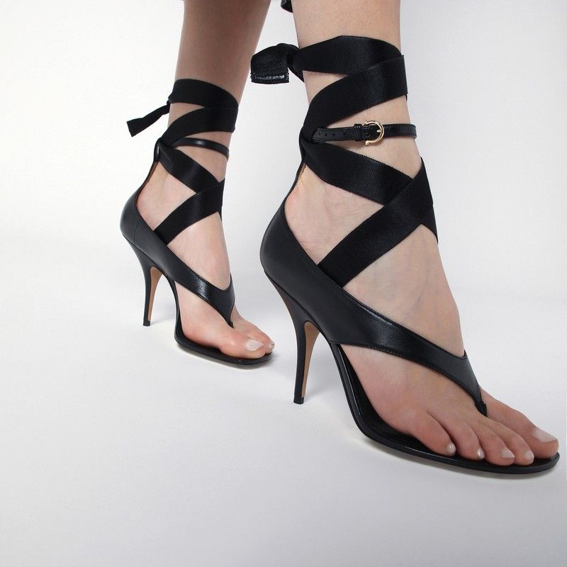 Salvatore Ferragamo Ferragamo Flame Red Mini Bow Sandals