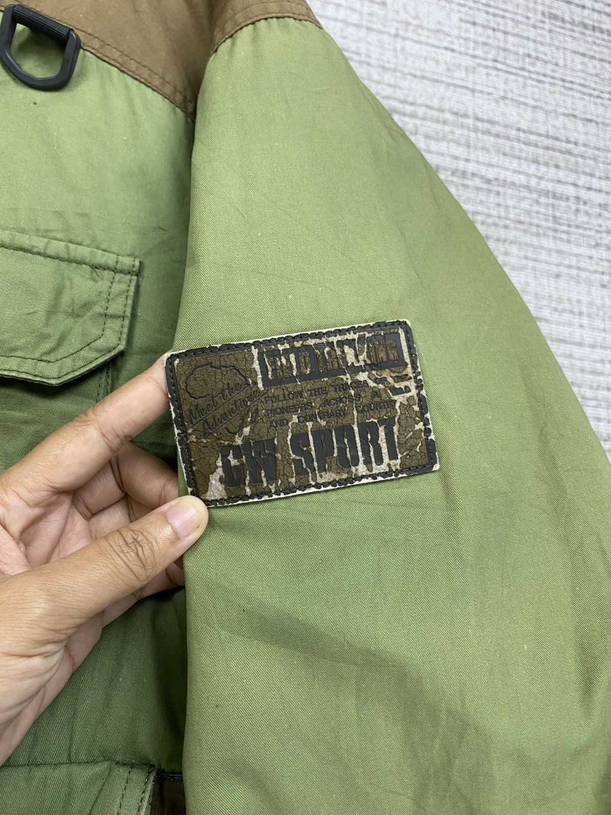 Goldwin Vtg GW Sport Motorcycle Riding Equipment Multipocket Jacket Size US L / EU 52-54 / 3 - 9 Thumbnail