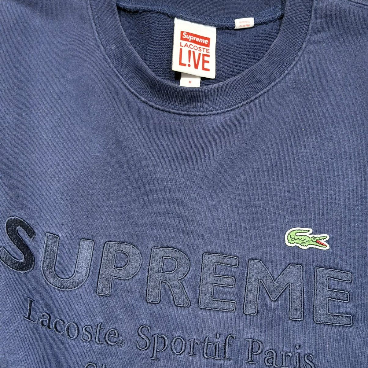 Lacoste × Supreme Supreme x lacoste sweater Size US M / EU 48-50 / 2 - 3 Thumbnail