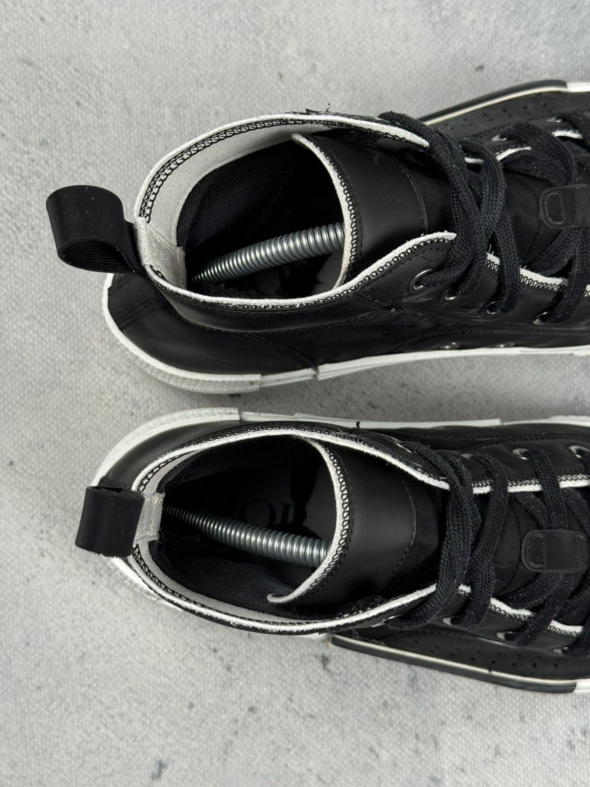 Dior Dior B23 High Top Black Archive Luxury Itali Sneakers y2k Size US 10 / EU 43 - 17 Thumbnail