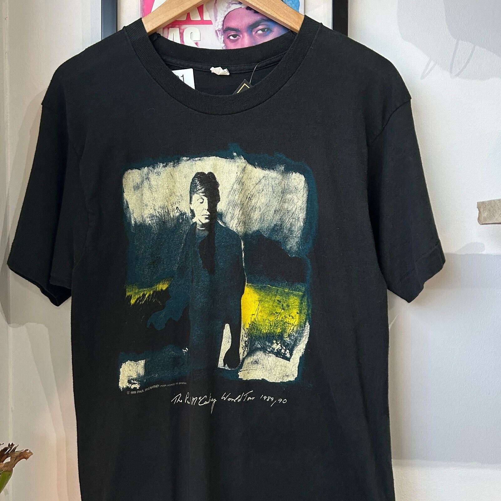 Fruit Of The Loom VINTAGE 1989 | Paul McCartney World Tour Band T 